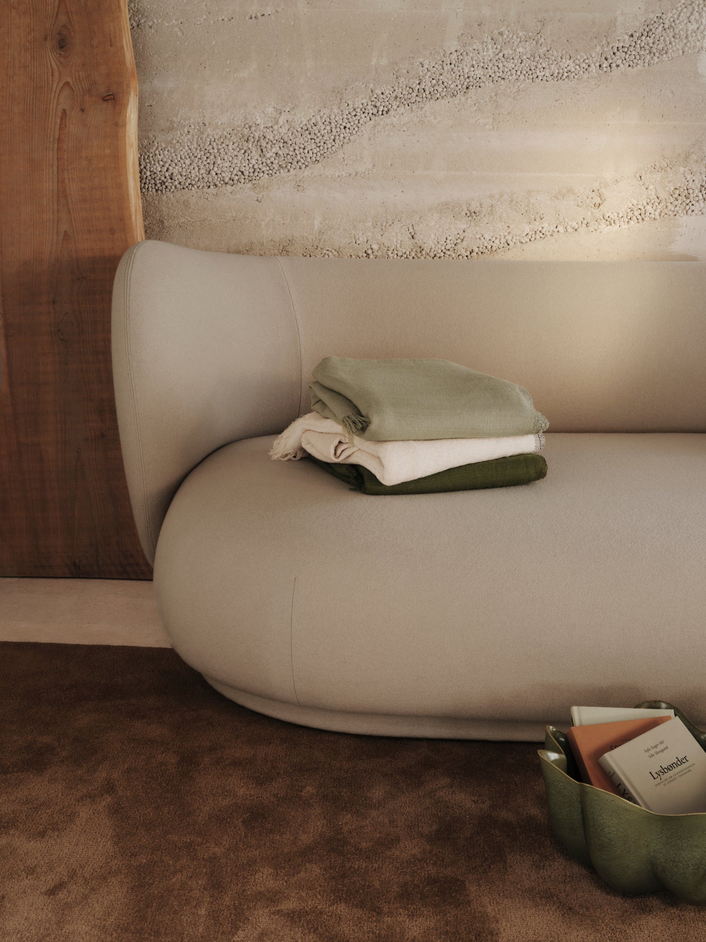 Rico lounge sofa cream tonus
