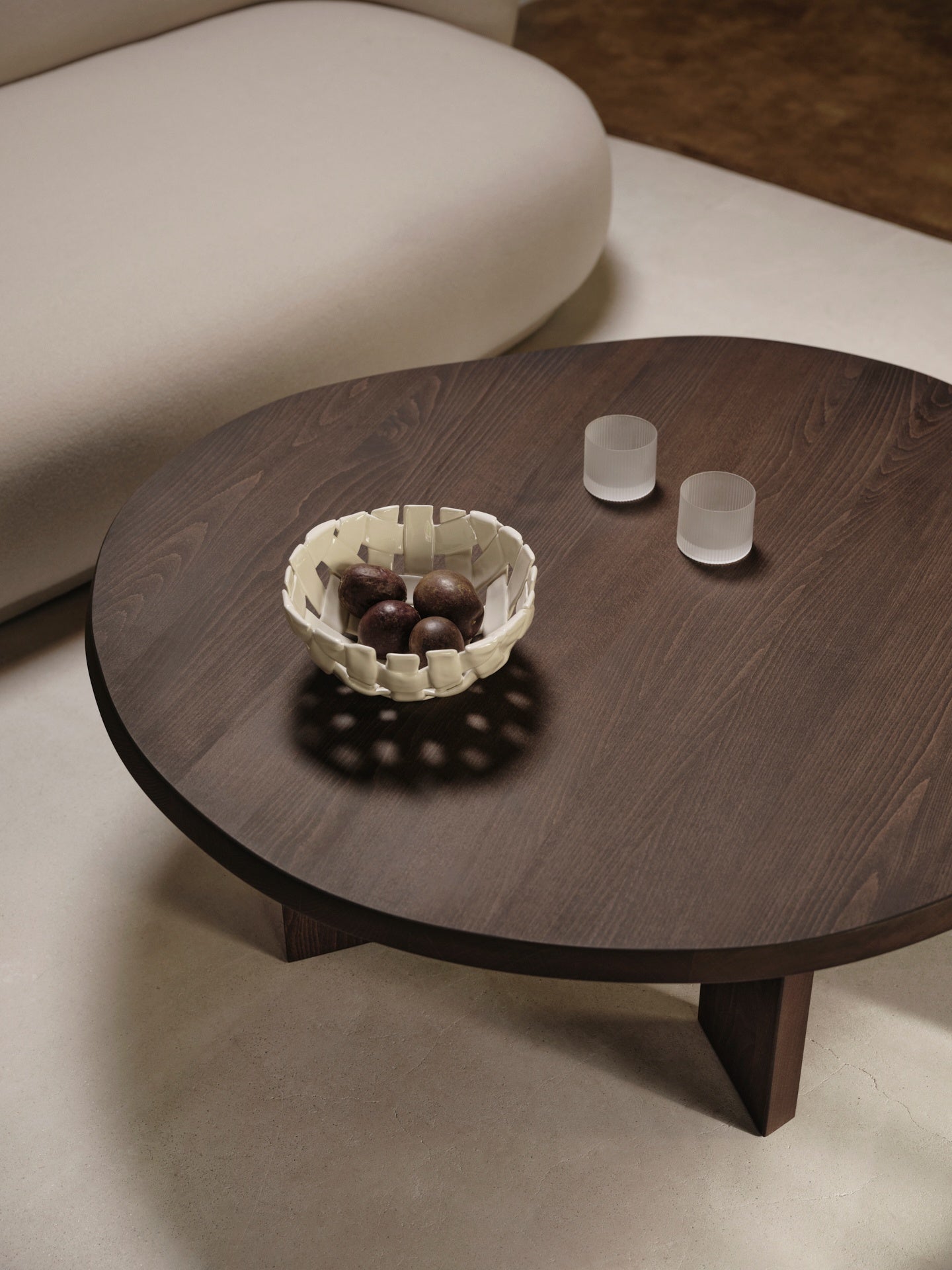 Couchtisch Tarn dunkle Buche