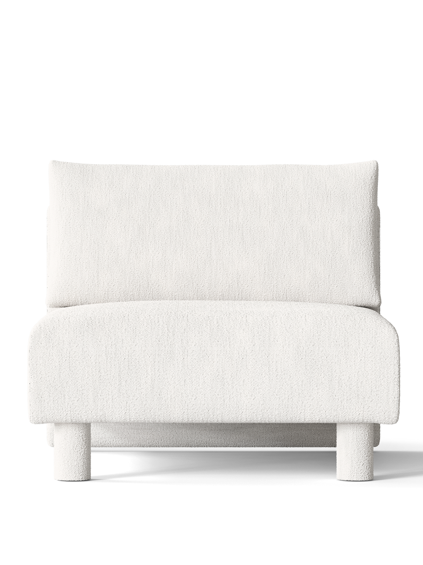 Dase -modulares Sofa - Das mittlere Element wurde gepolstert