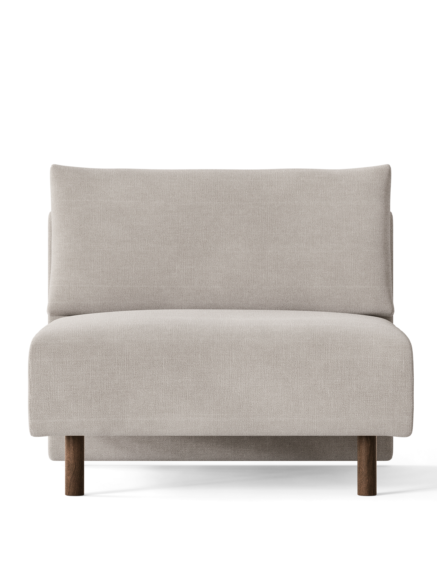 Dase modular sofa - the middle element upholstered