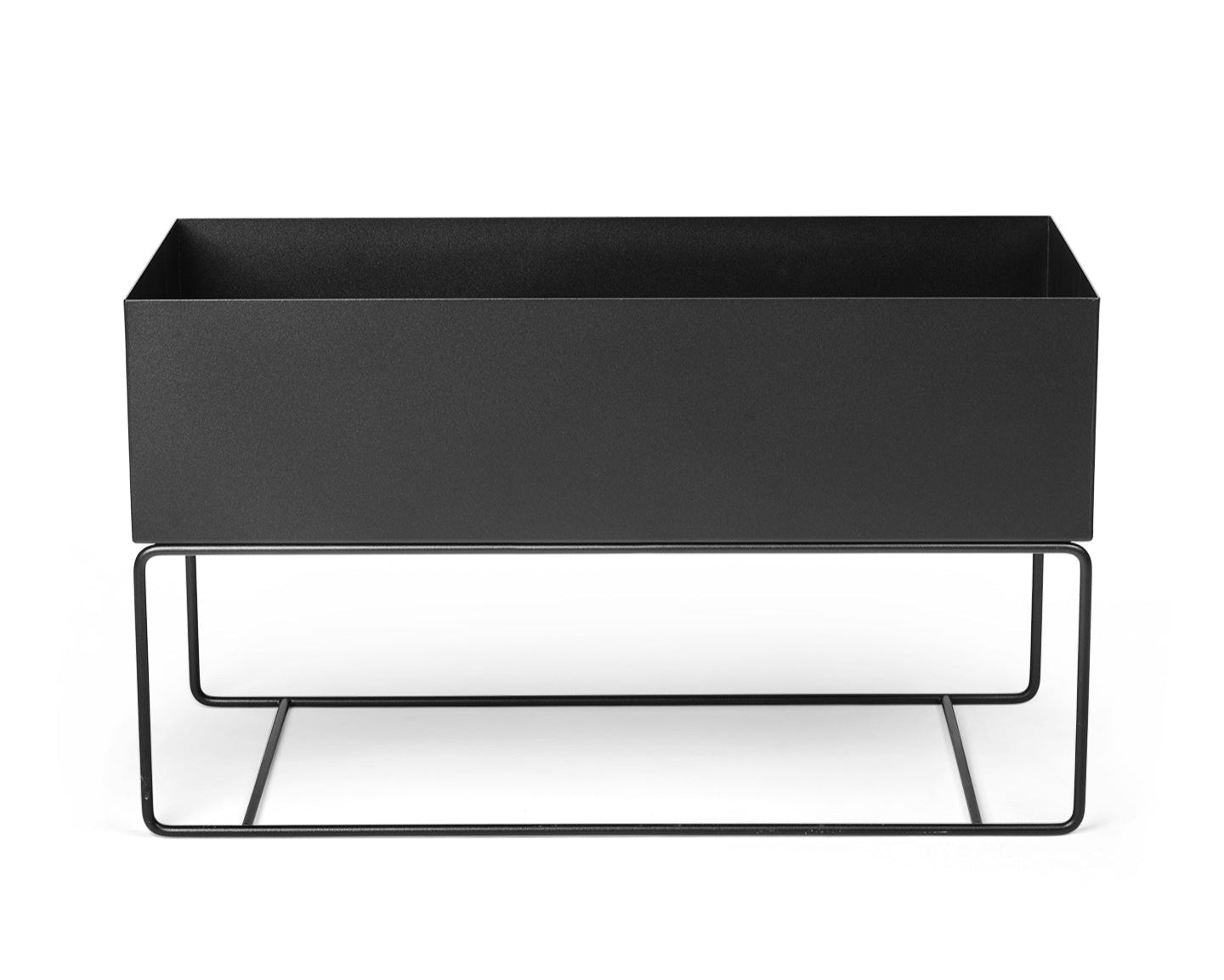 PLANT BOX Blumentopf schwarz 