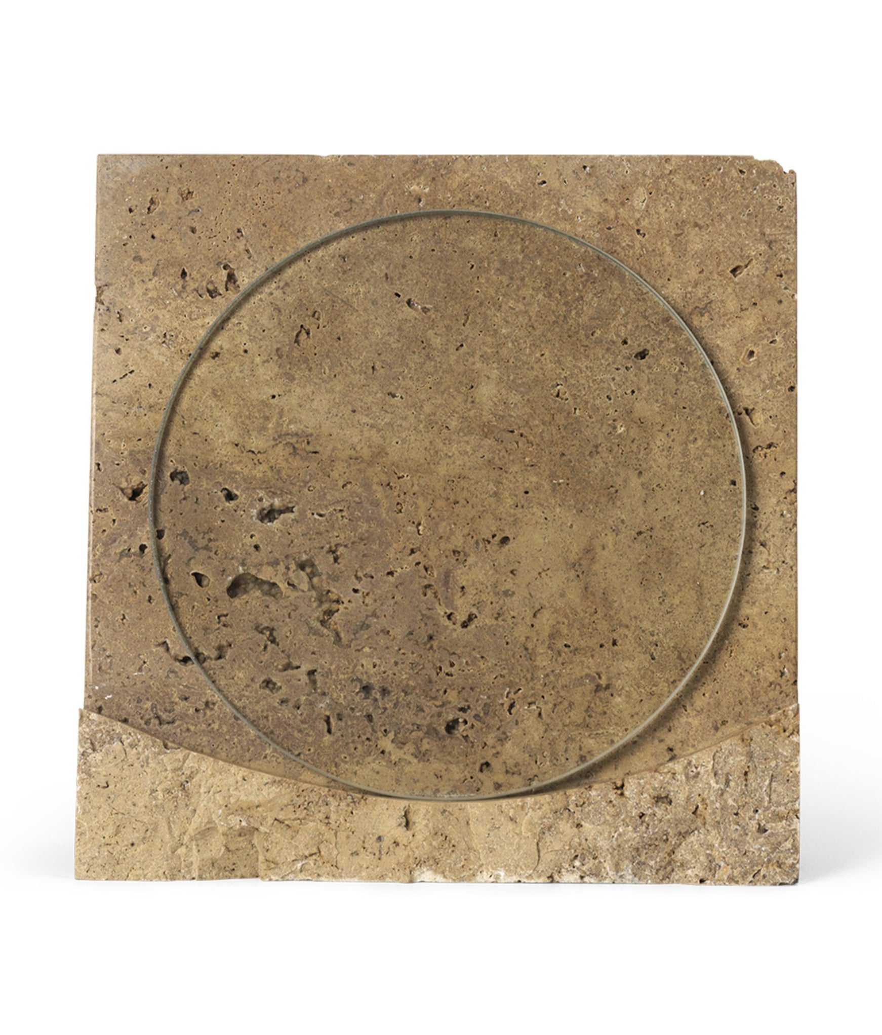 Decorative frame KLINT travertine