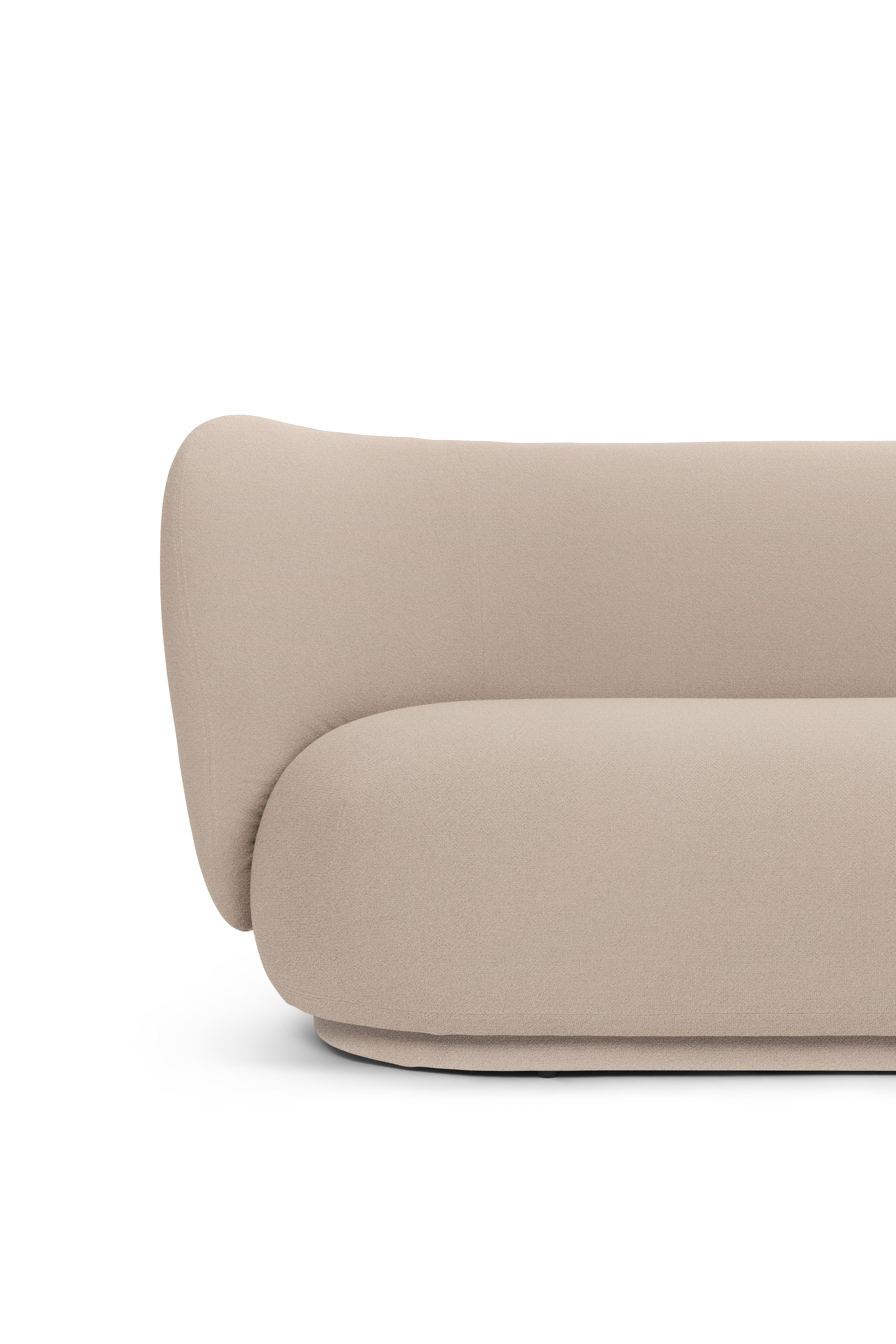 Rico Getreide 2-Personen-Sofa Beige