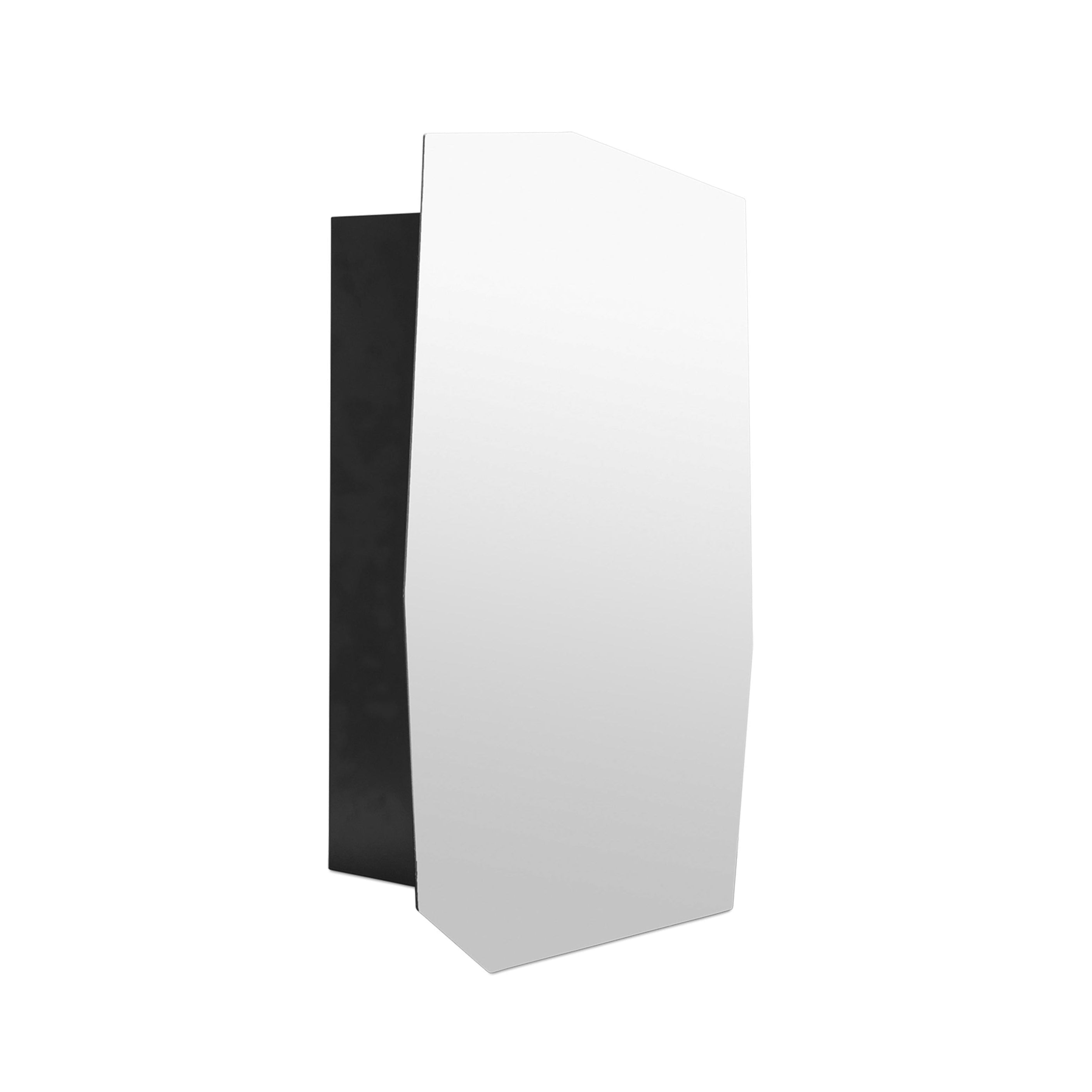 SHARD schwarzer verspiegelter Wandschrank [Monika] 
