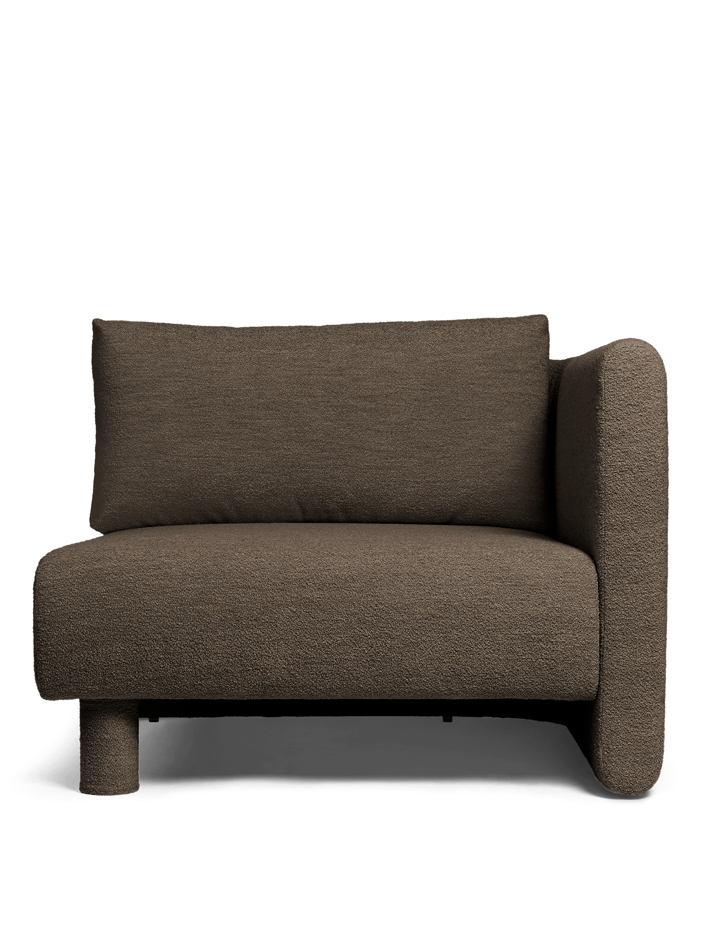 Dase -modulares Sofa - rechts mit dem Handwerk gepolstertem Element