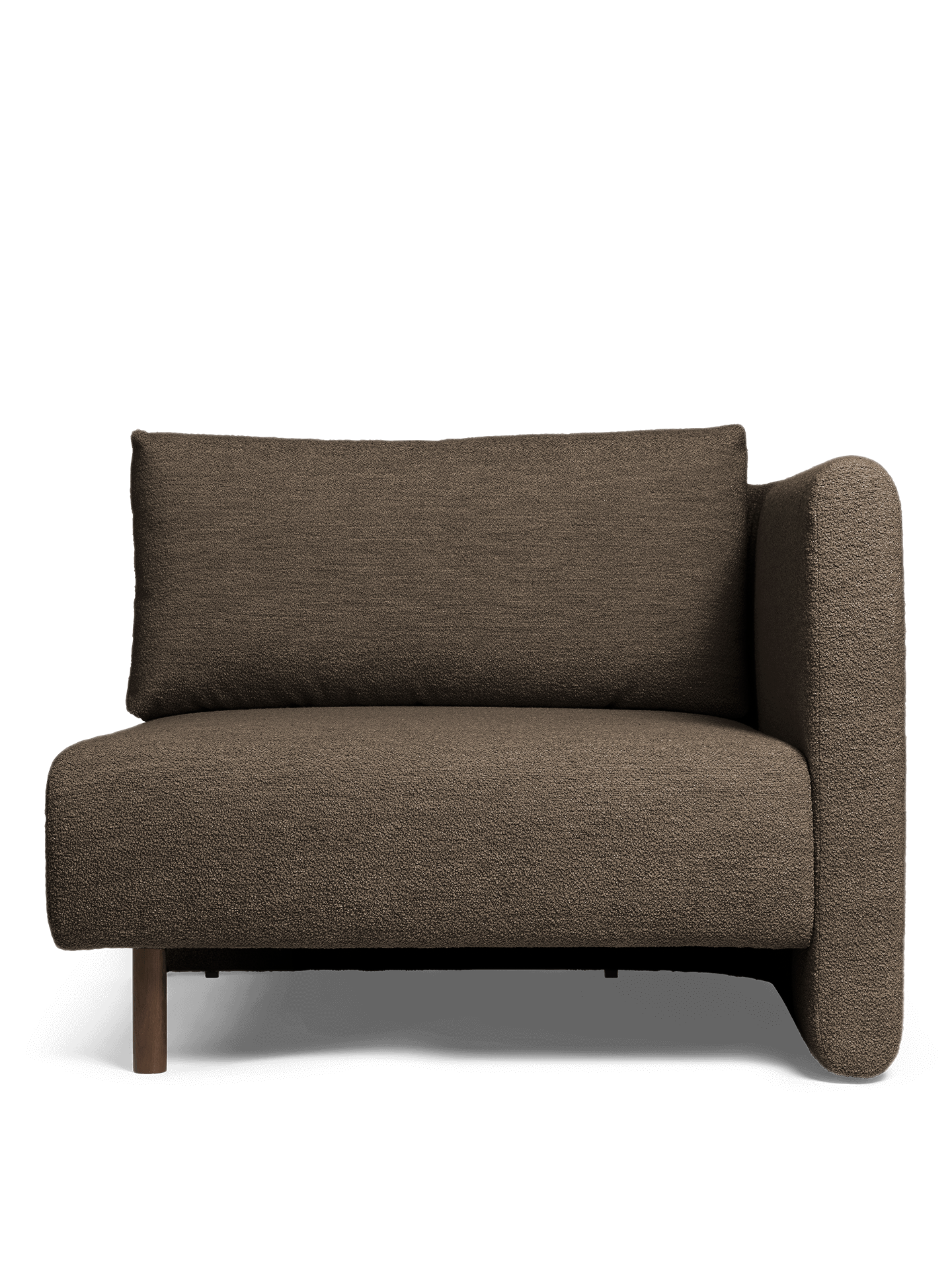 Dase -modulares Sofa - rechts mit dem Handwerk gepolstertem Element