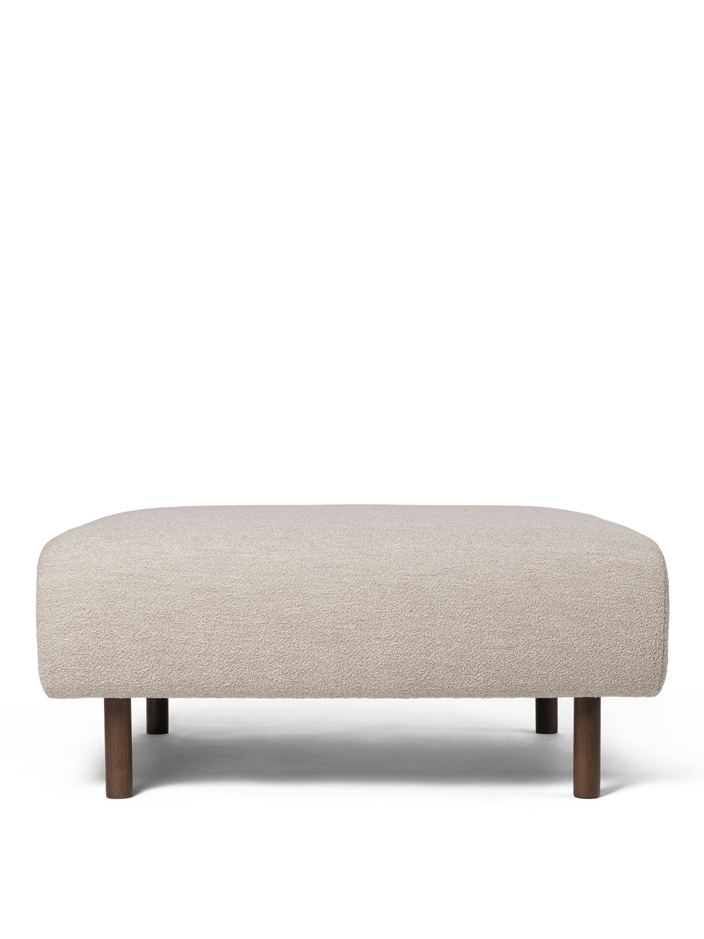 Dase -Modularsofa - PUF Soft Boclé Beige
