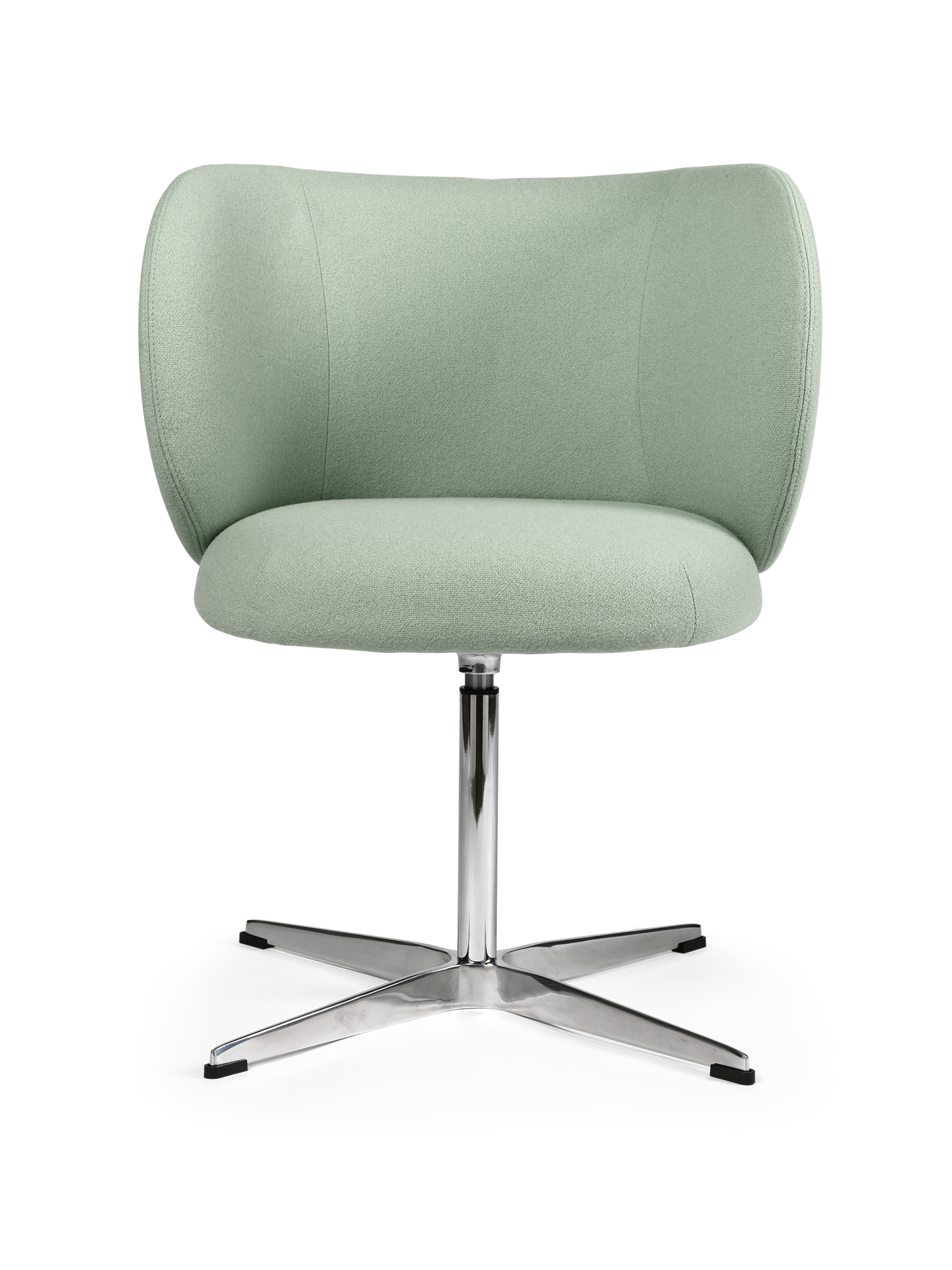 Swivel chair with Rico armrests mint tonus