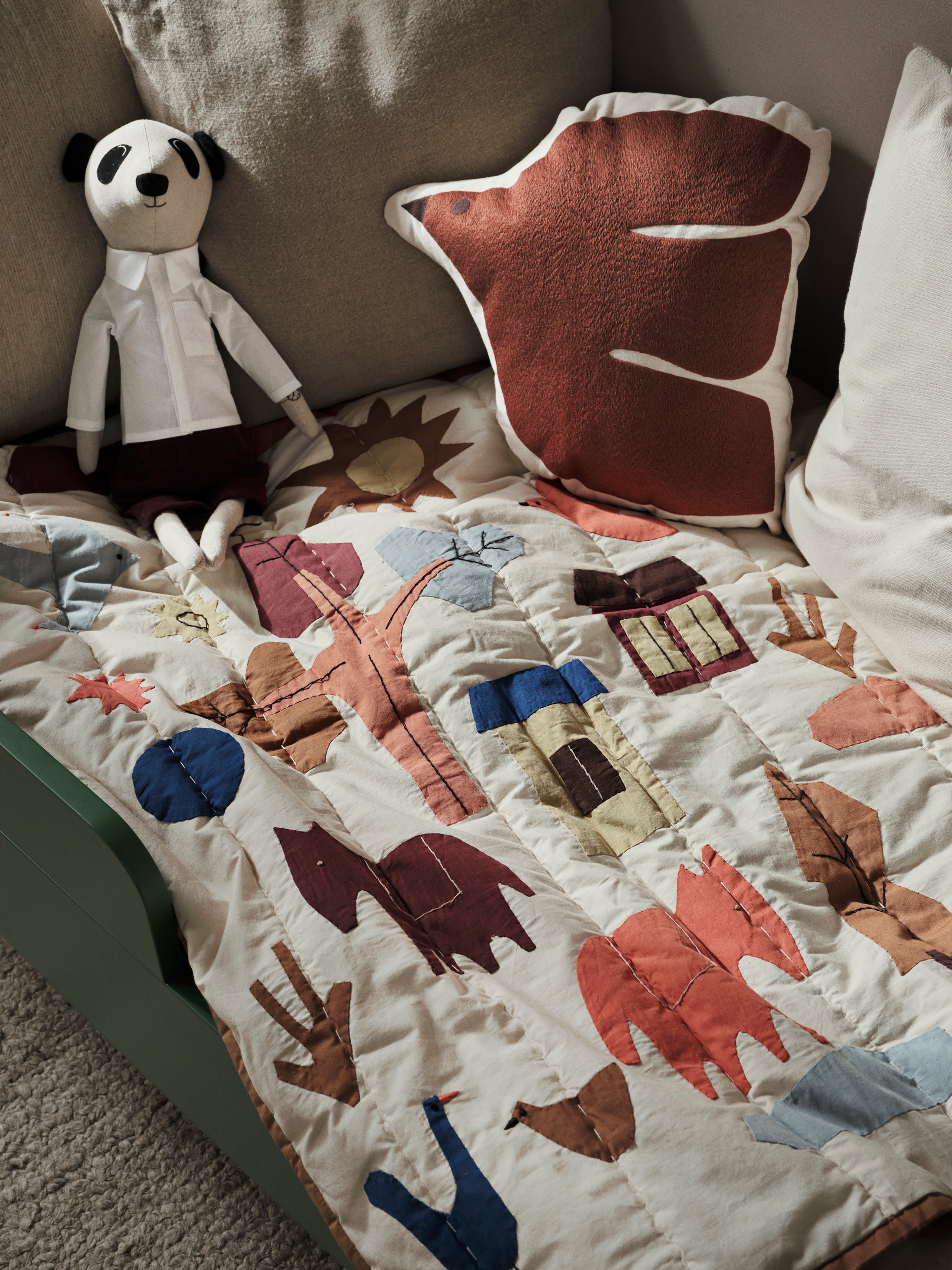 VILLAGE bedspread beige
