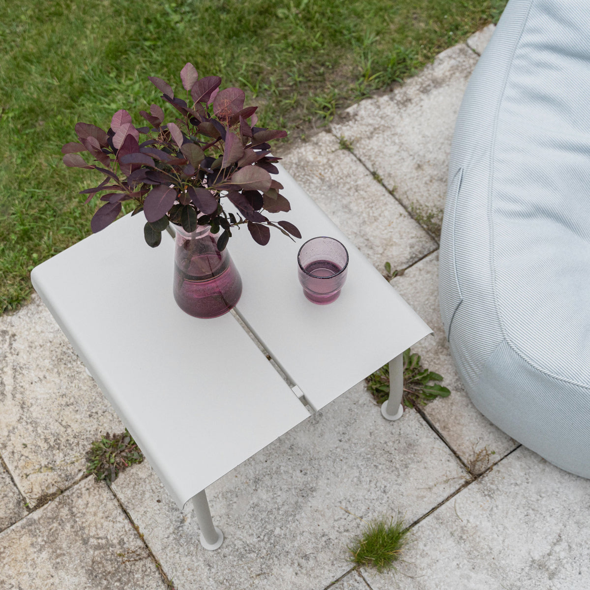 Garden Flander Coffee Table Galvanized Steel