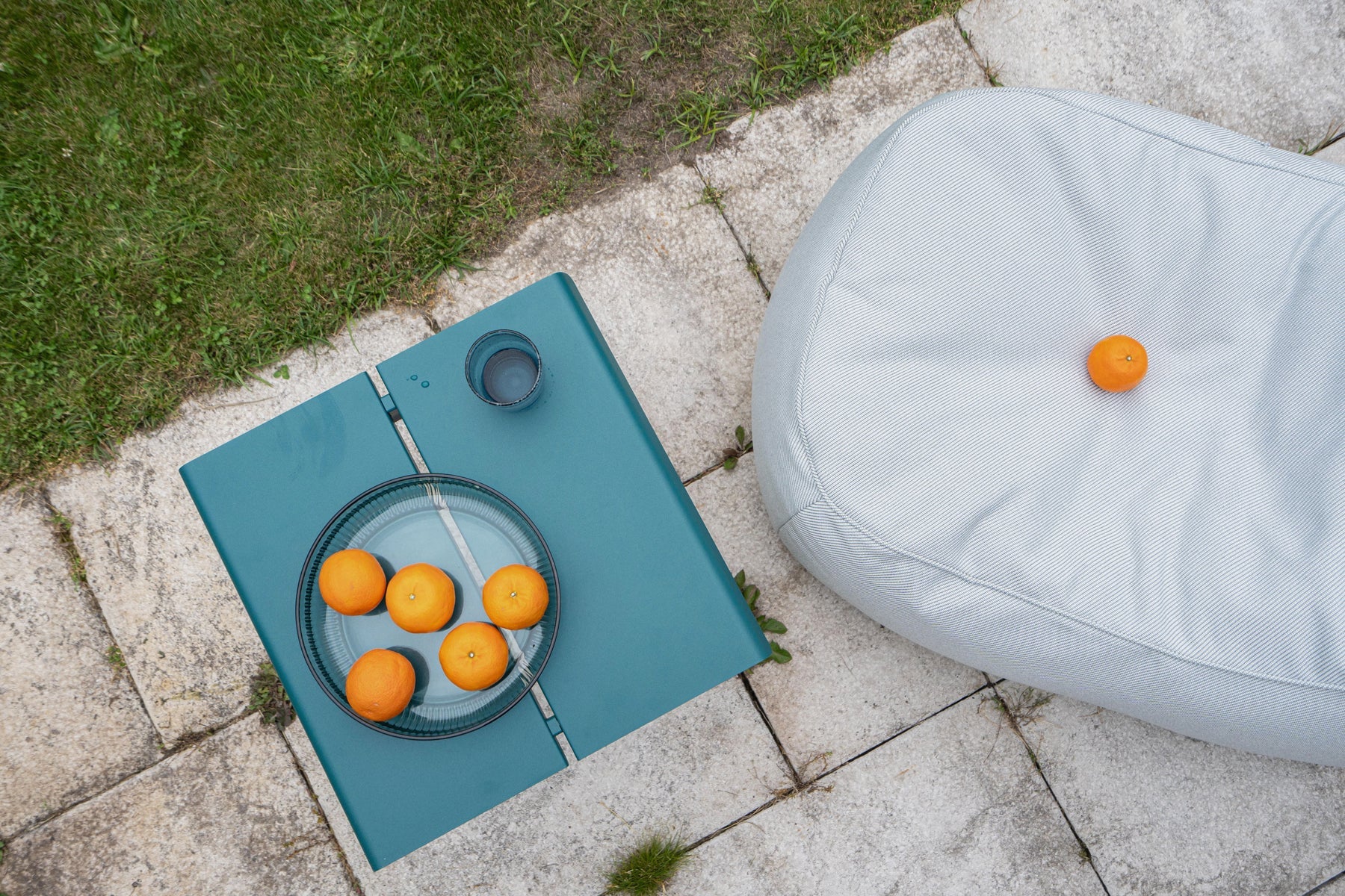 Garden Flander Coffee Table Galvanized Steel