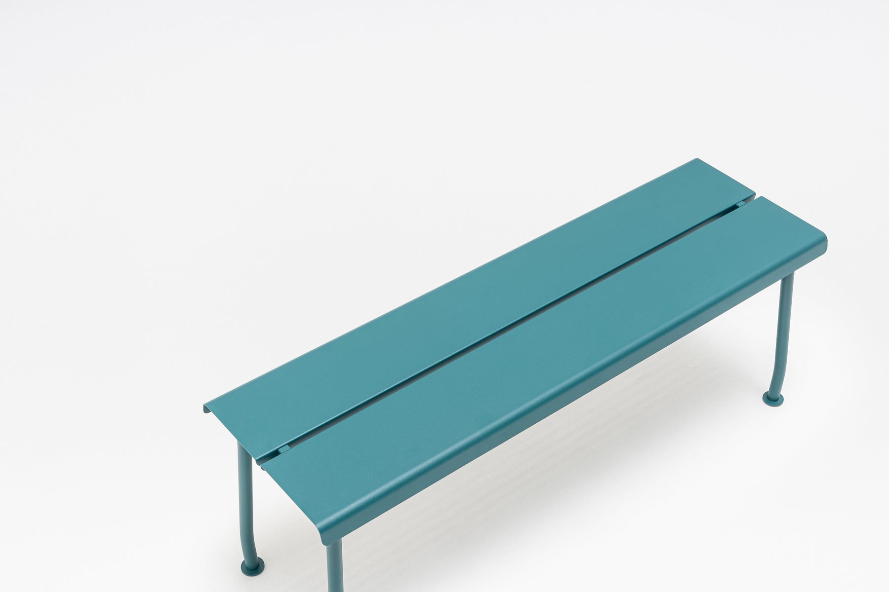 Garden bench flaner galvanized steel