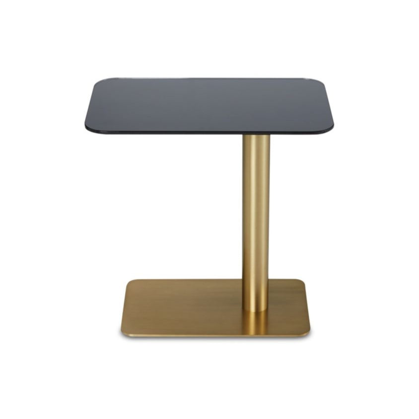 Flash Square Side Table Messingbasis