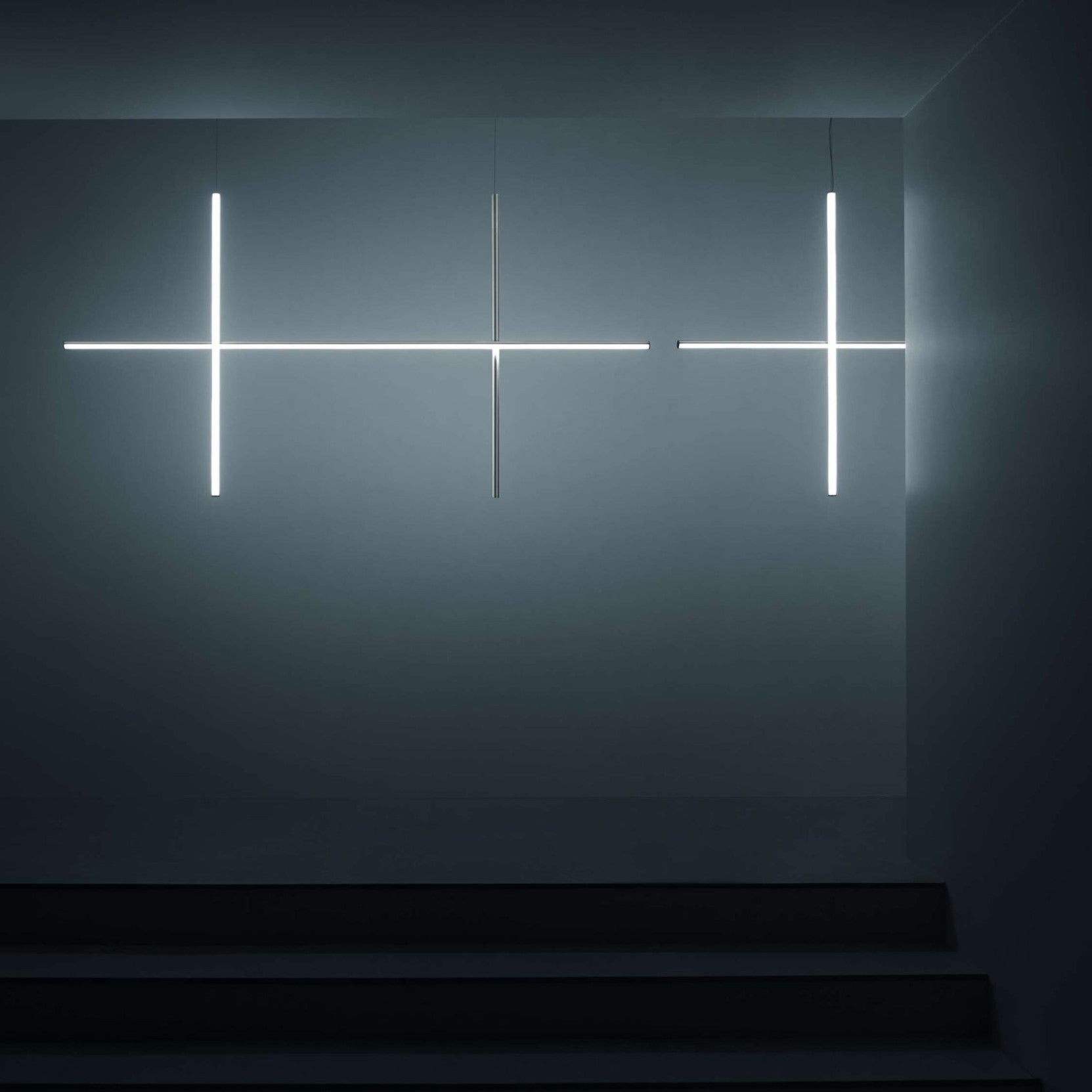 Pendelleuchte COORDINATES 2 CL III silber