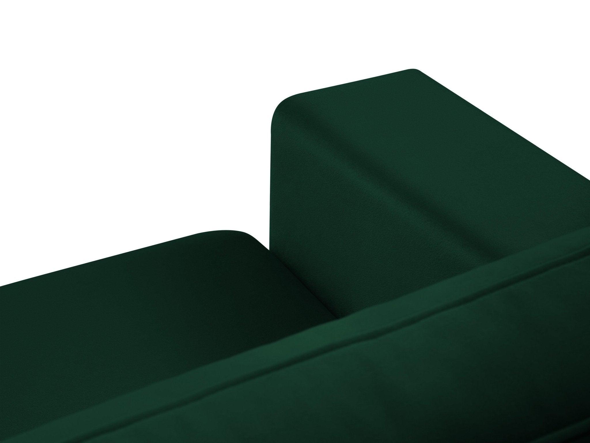 Fotel aksamitny HEBE butelkowa zieleń Mazzini Sofas    Eye on Design