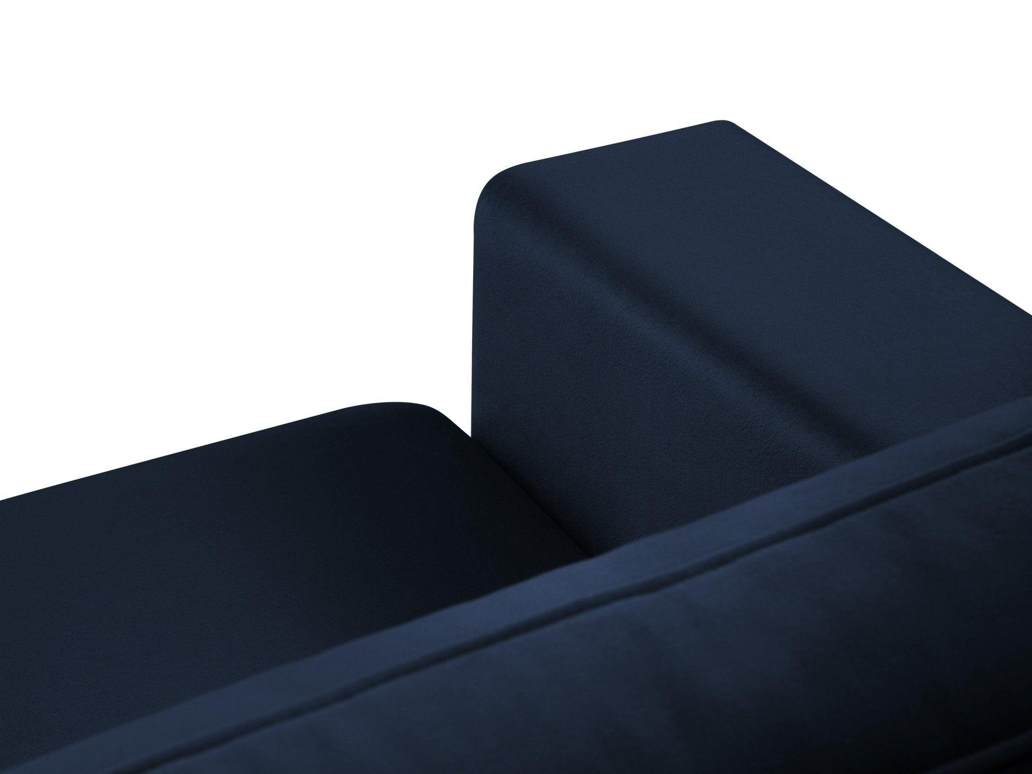 Fotel aksamitny HEBE granat królewski Mazzini Sofas    Eye on Design