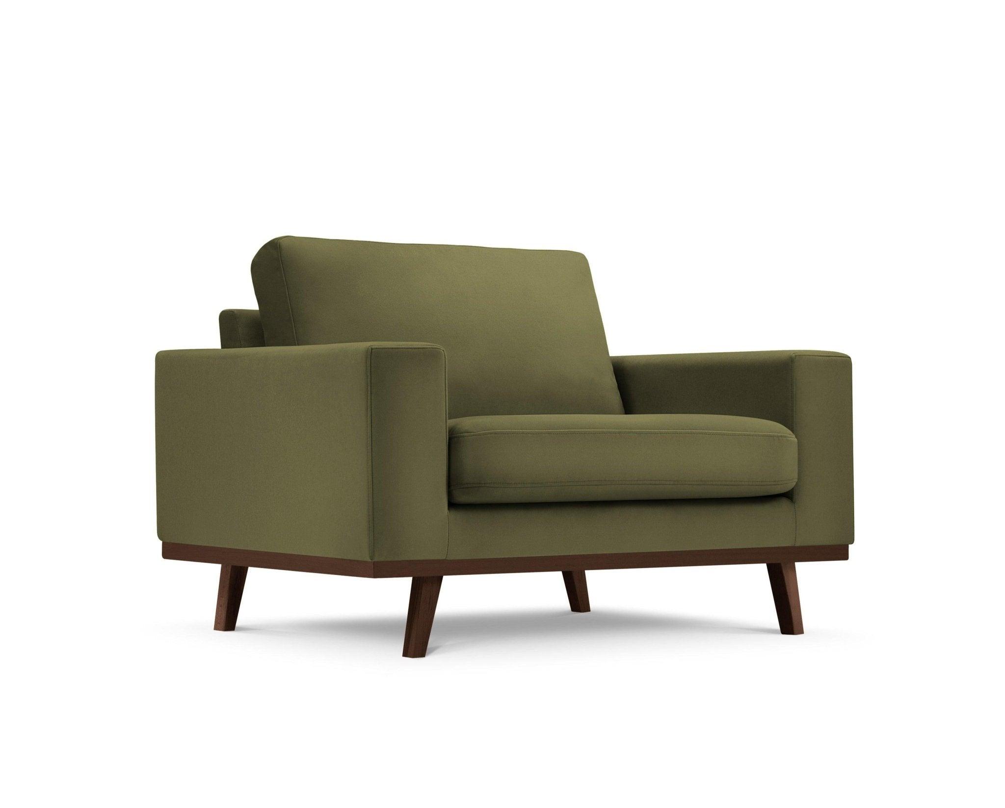 Fotel aksamitny HEBE zielony Mazzini Sofas    Eye on Design