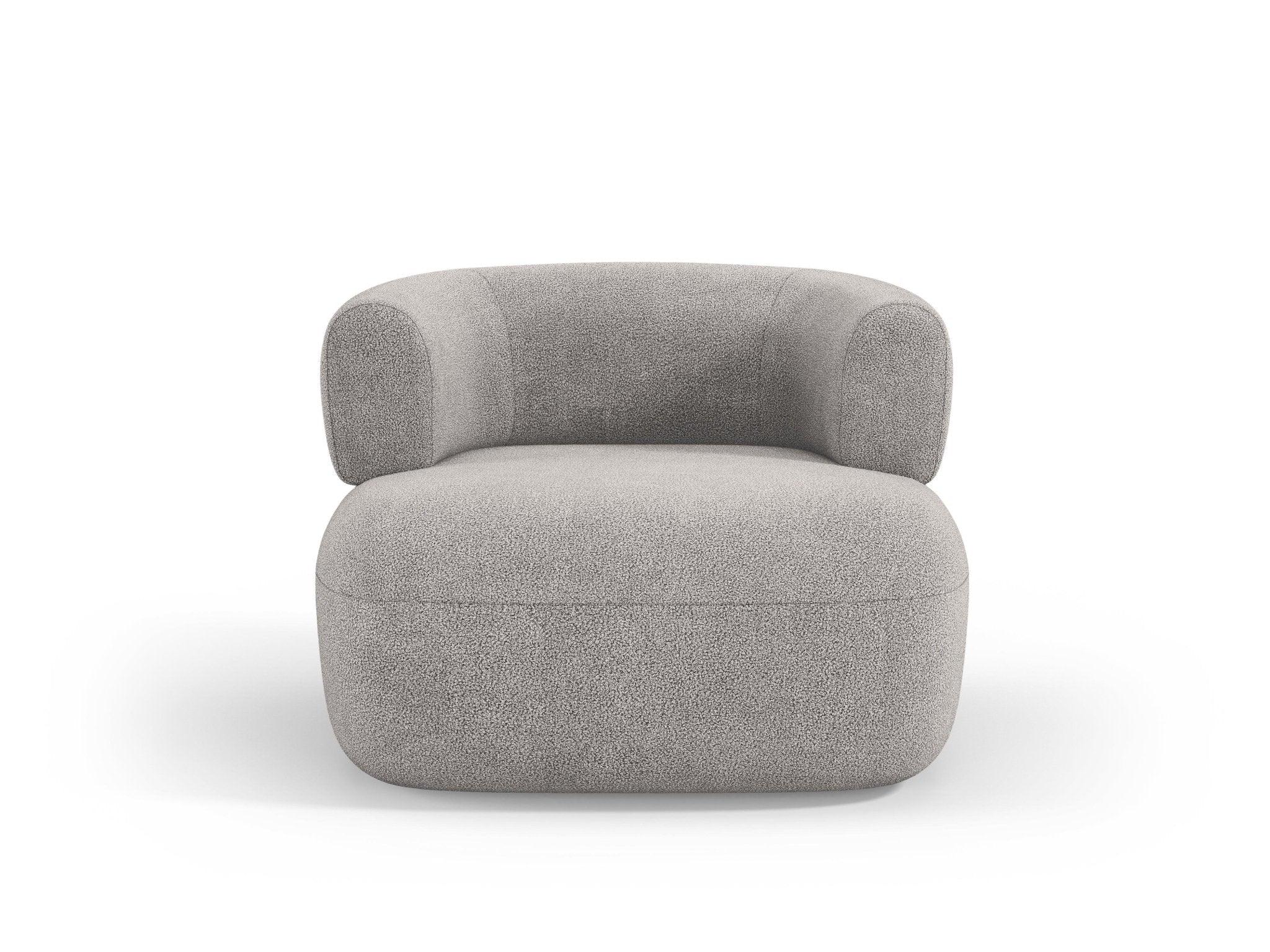 Fotel ALDRIN jasnoszary boucle Windsor & Co    Eye on Design