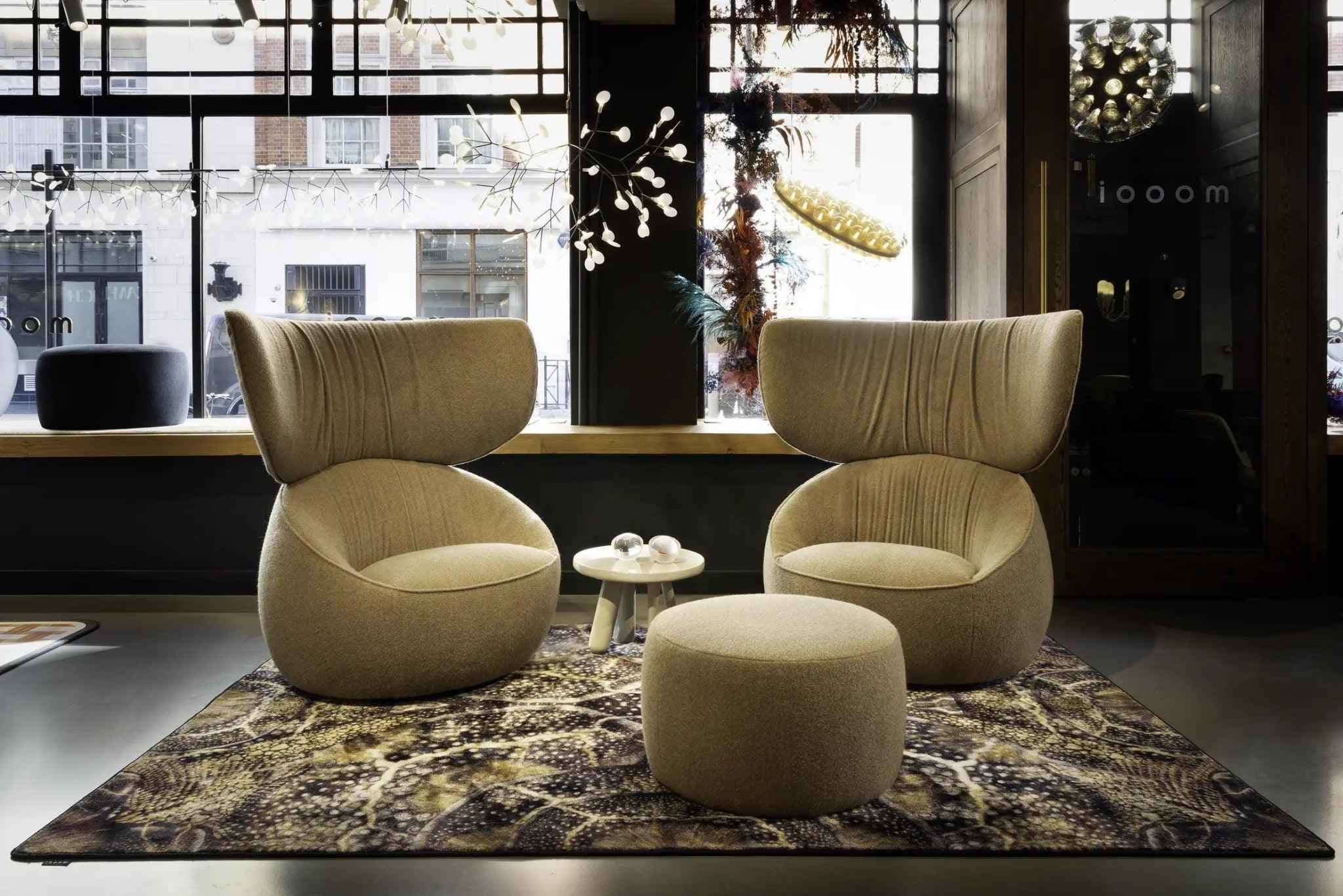 Fotel HANA WINGBACK tapicerowany Moooi    Eye on Design