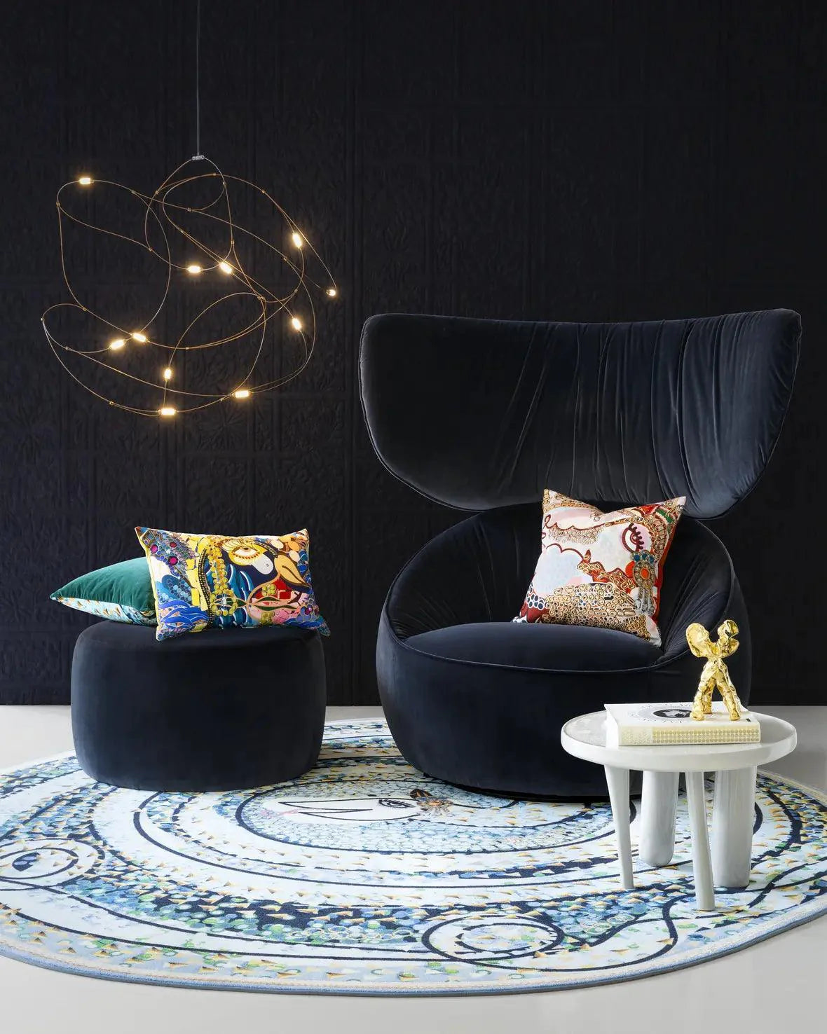 HANA WINGBACK upholstered armchair Moooi Eye on Design