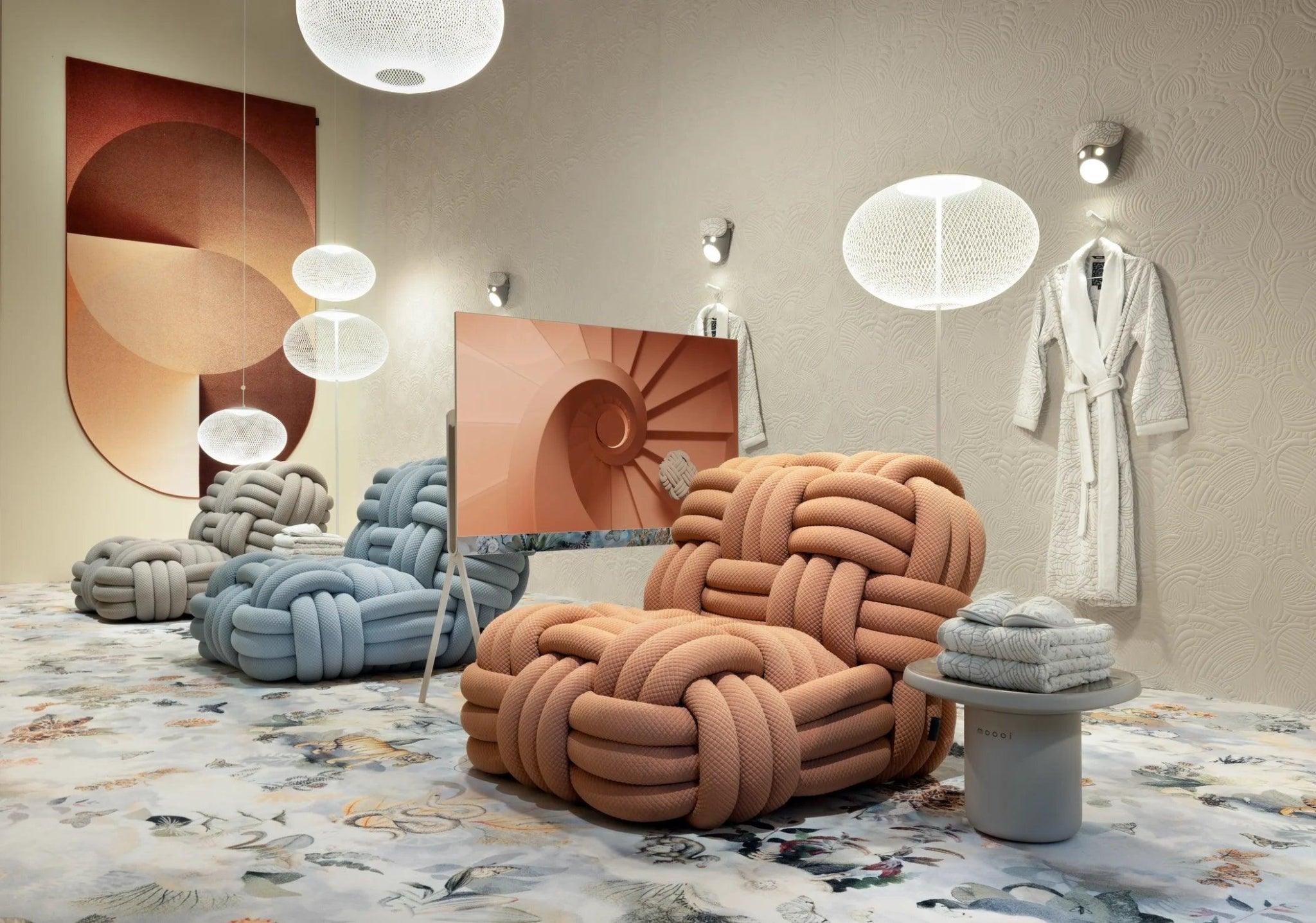 KNITTY Moooi Armchair Eye on Design