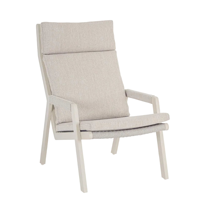 Außenstuhl EMERY beige-grau
