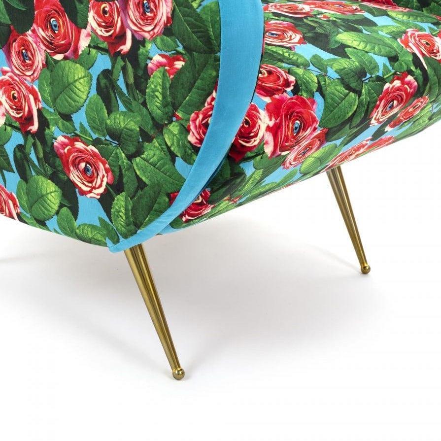 Fotel ROSES niebieski Seletti    Eye on Design