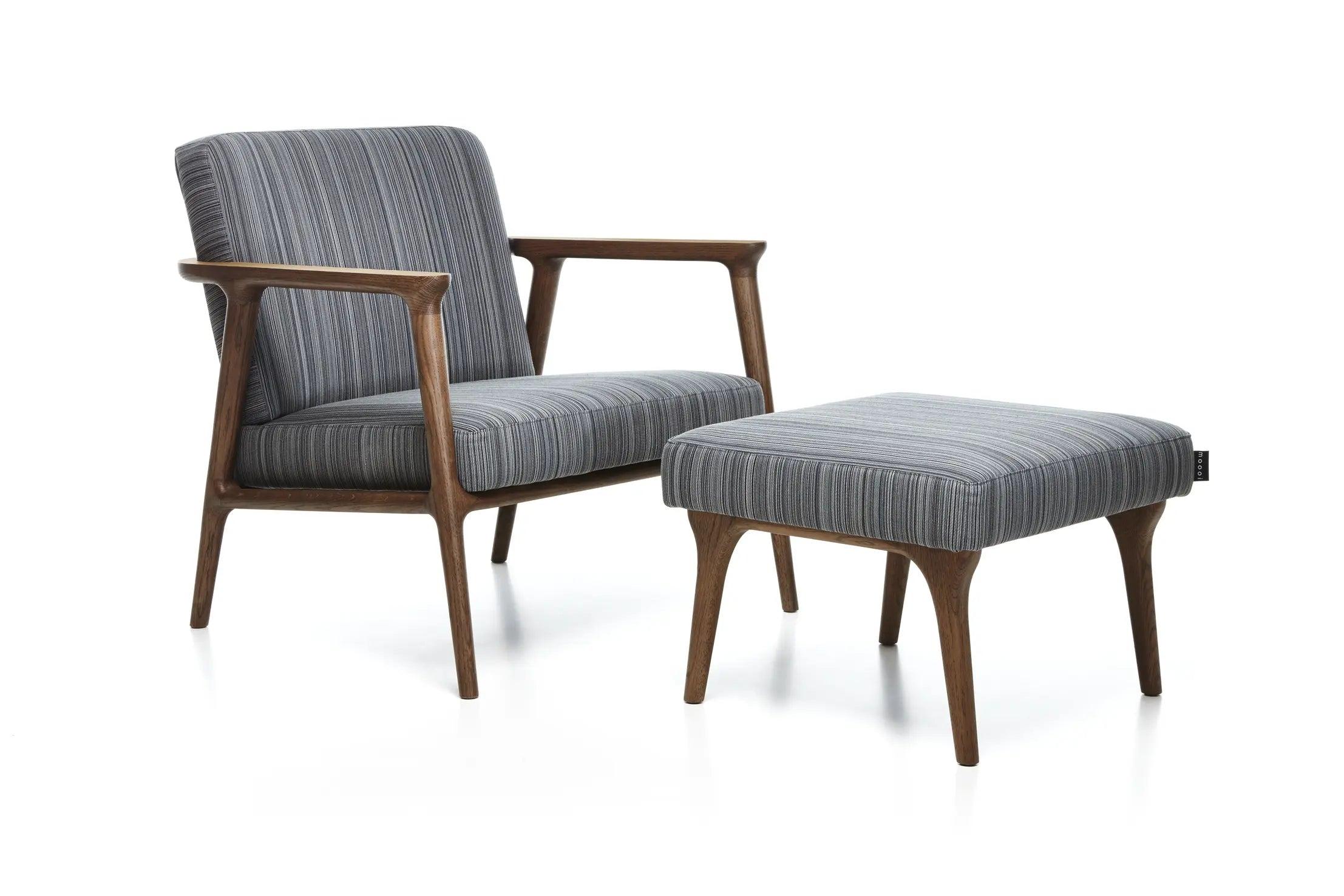 ZIO armchair oak wood Moooi Eye on Design