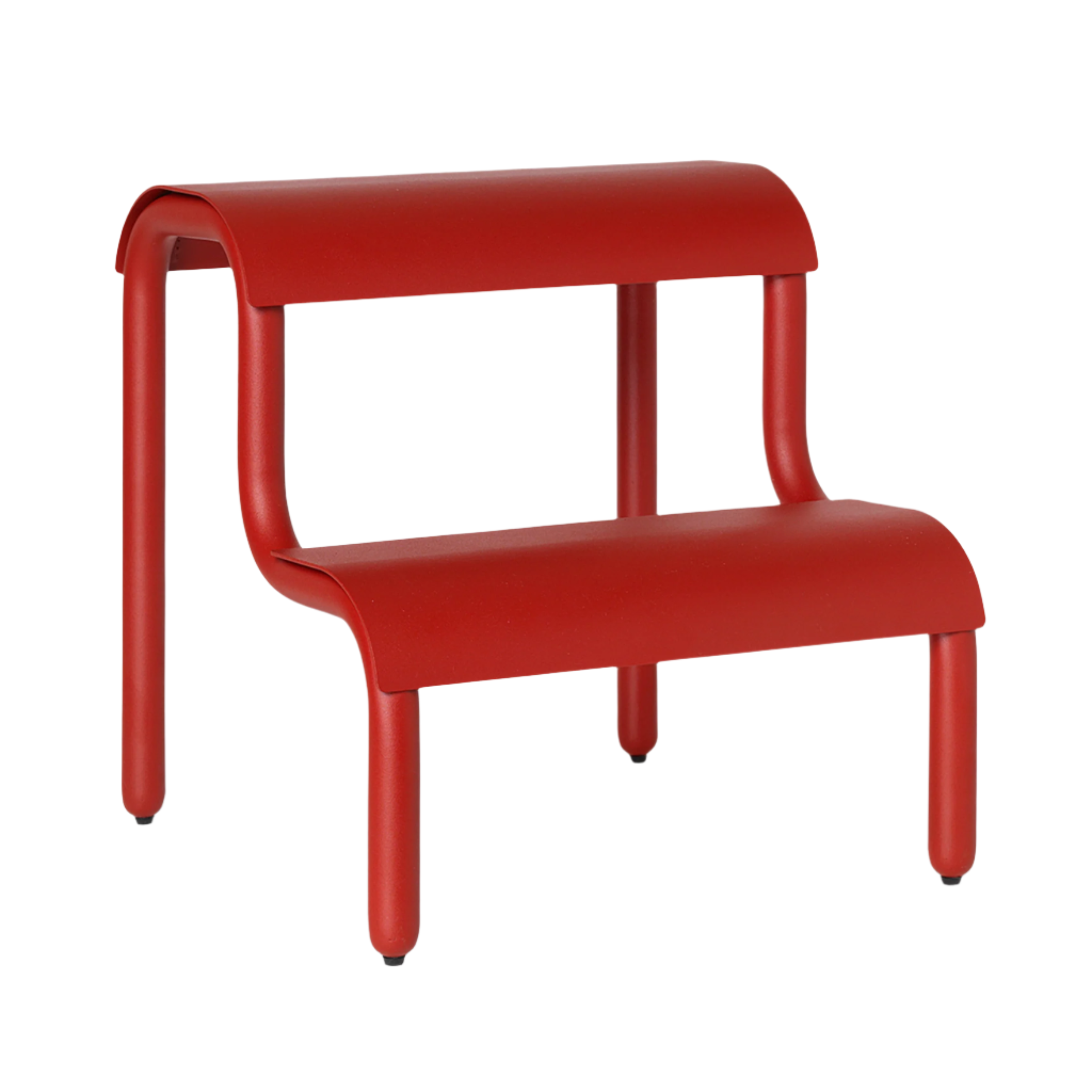 UP STEP Hocker rot 