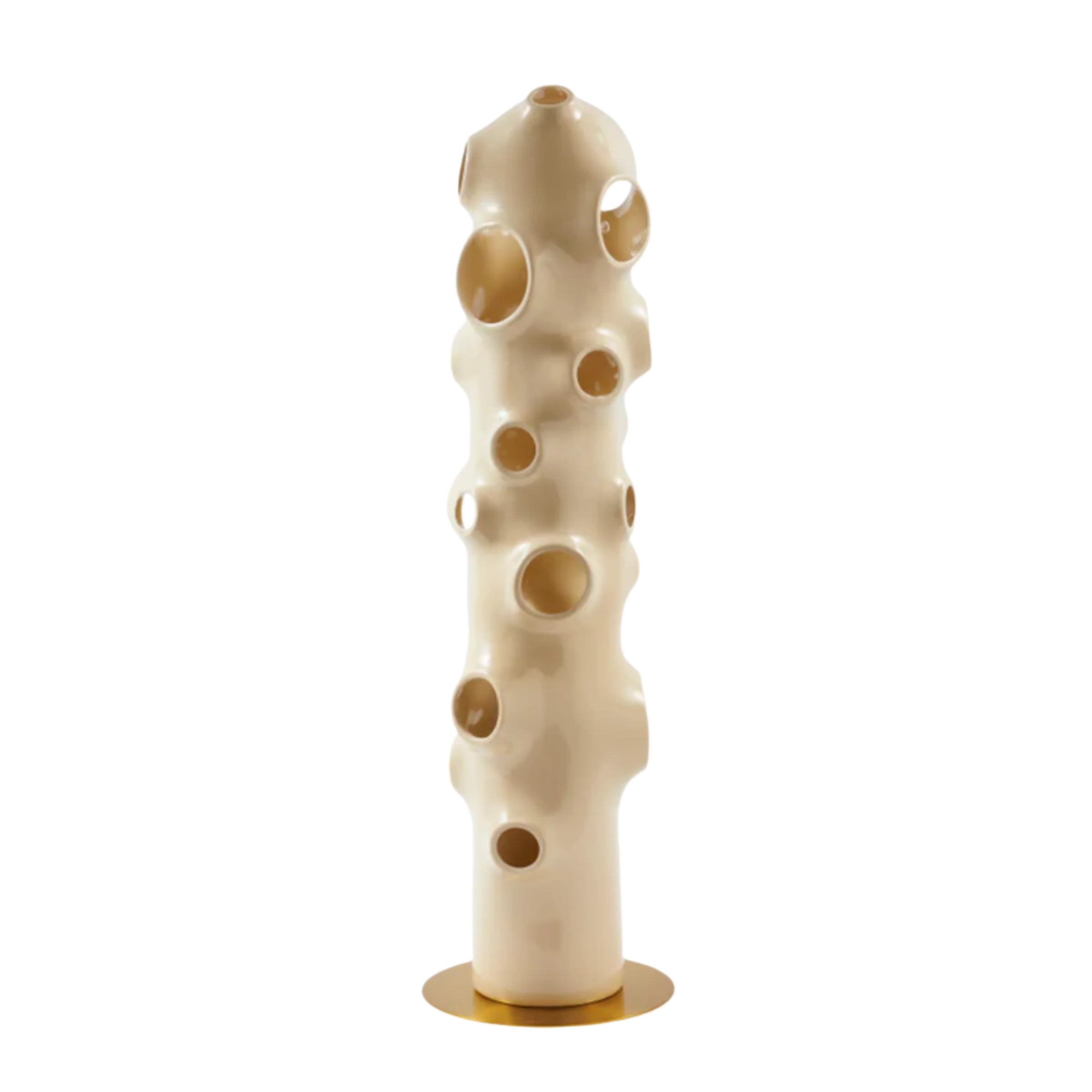 Stehleuchte BULLE beige