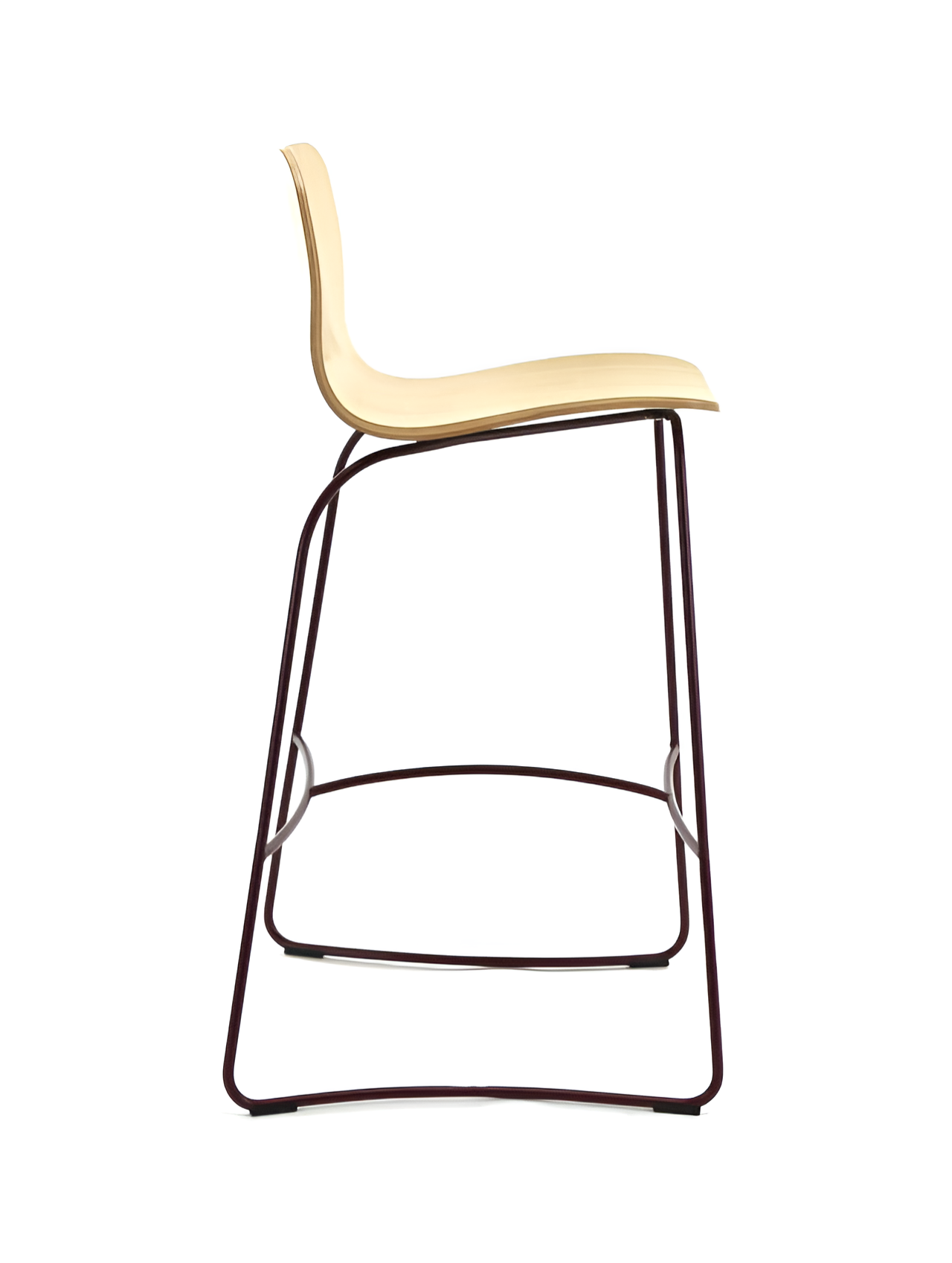 Hips BSTM-1802 Hocker mit schwarzem Fuß