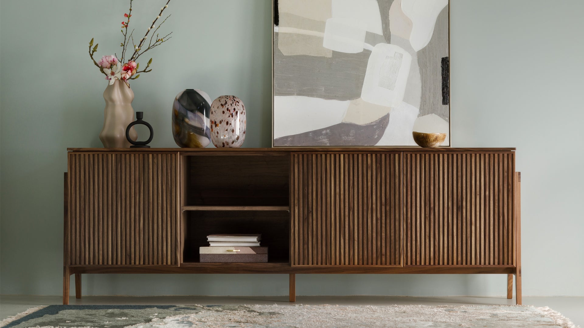 RTV-Sideboard PHAB schwarze Eiche