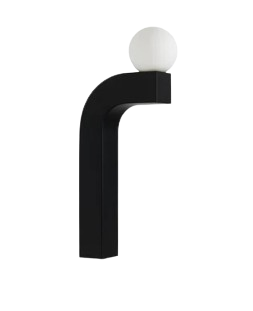 black wall lamps