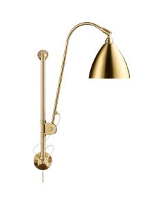 Brass wall lamps
