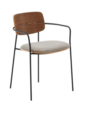 Chairs with a black base