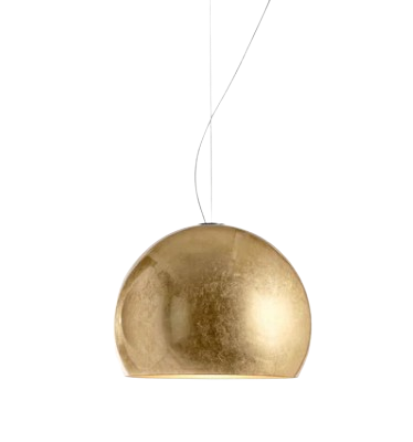Goldene Hängeleuchten