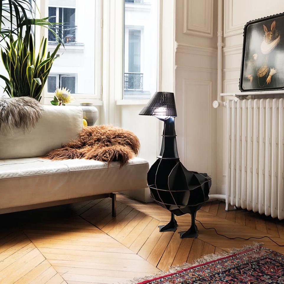 Lampe JUNON schwarz