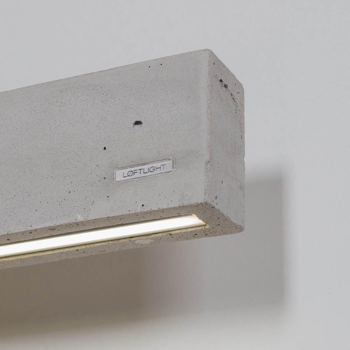 Kinkiet CONCRETE LINE betonowy Loftlight    Eye on Design