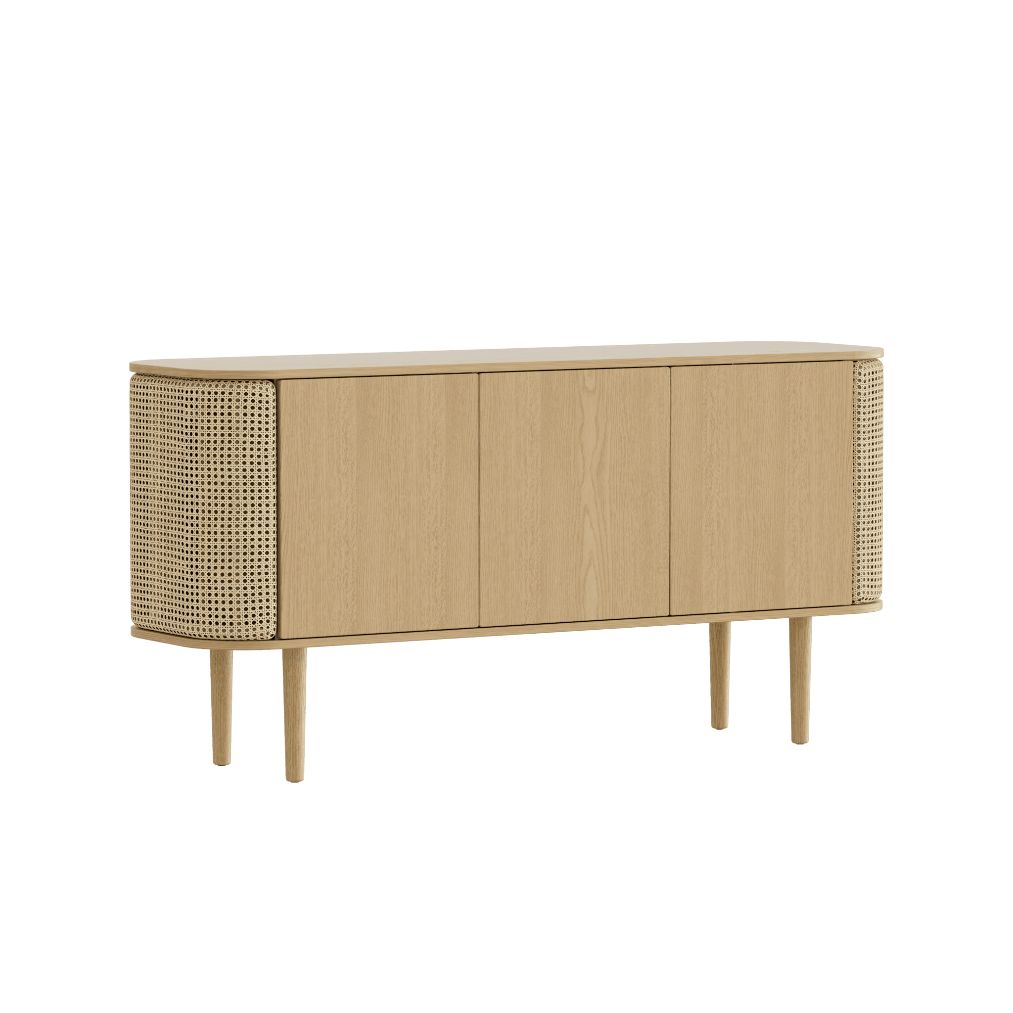 Komoda TREASURES rattan z dębem UMAGE    Eye on Design