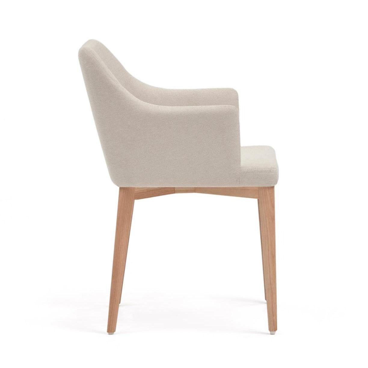 Krzesło CROFT beżowa szenila La Forma    Eye on Design