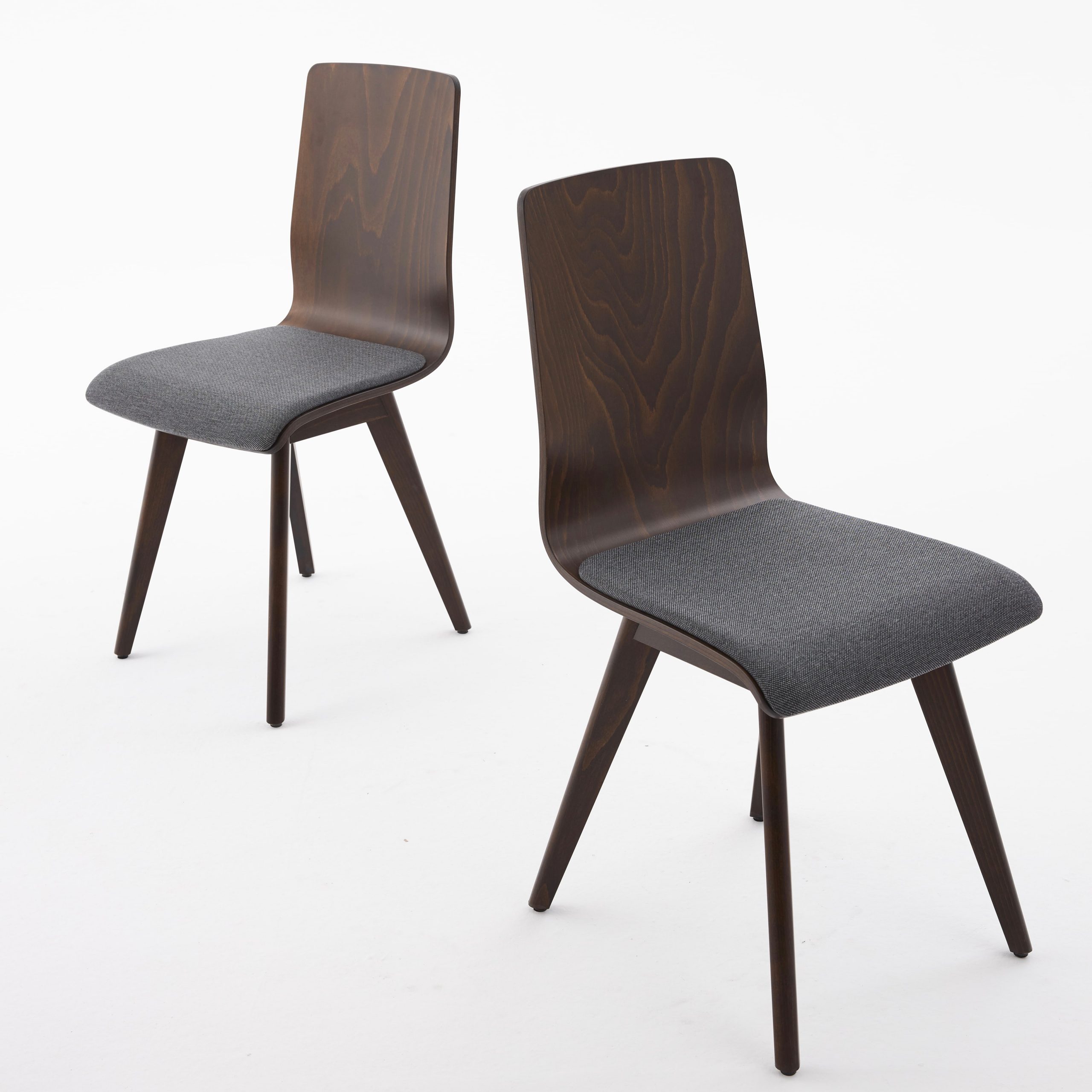 CLEO A-1601 Stuhl mit Holzgestell