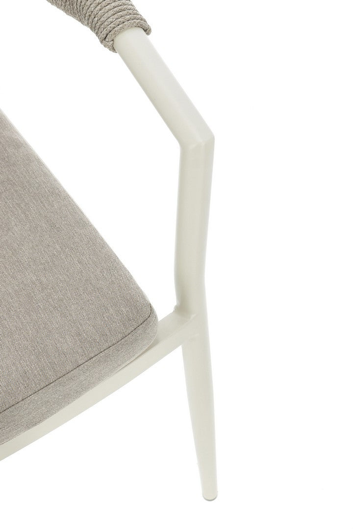Krzesło zewnętrzne MILLOR beżowy