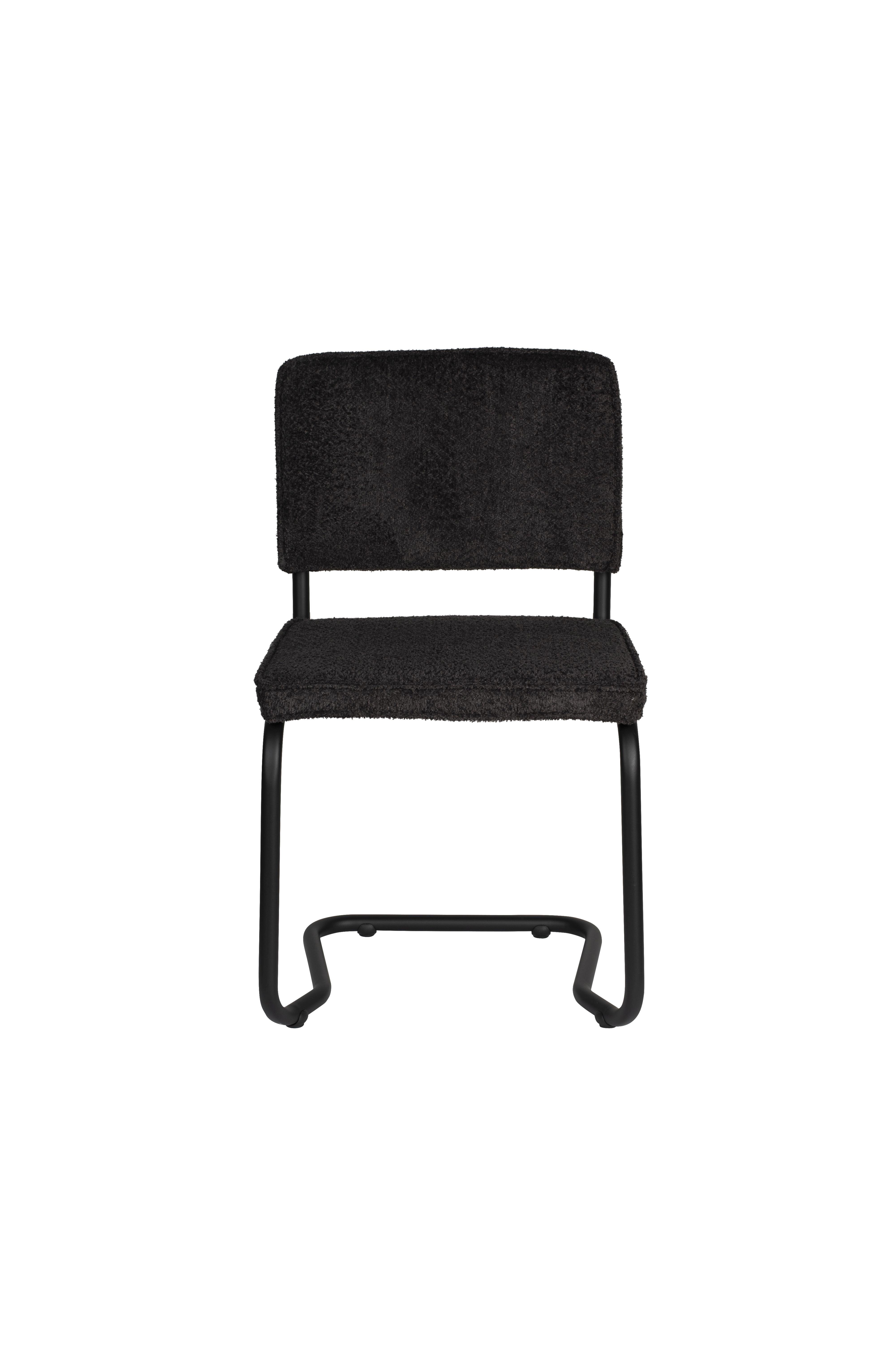 Ridge Kink Chair Soft Black Zuiver    Eye on Design