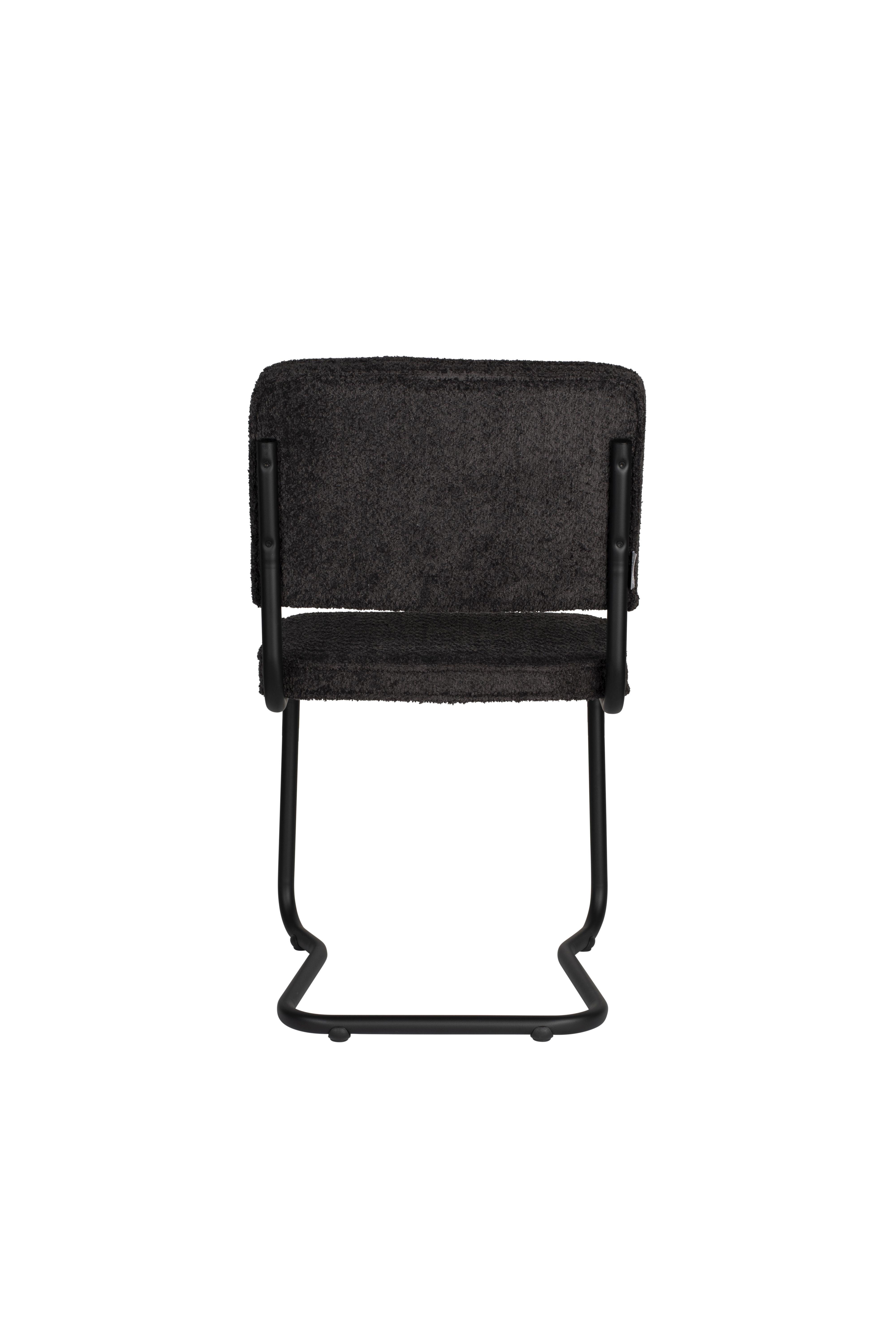 Ridge Kink Chair Soft Black Zuiver    Eye on Design