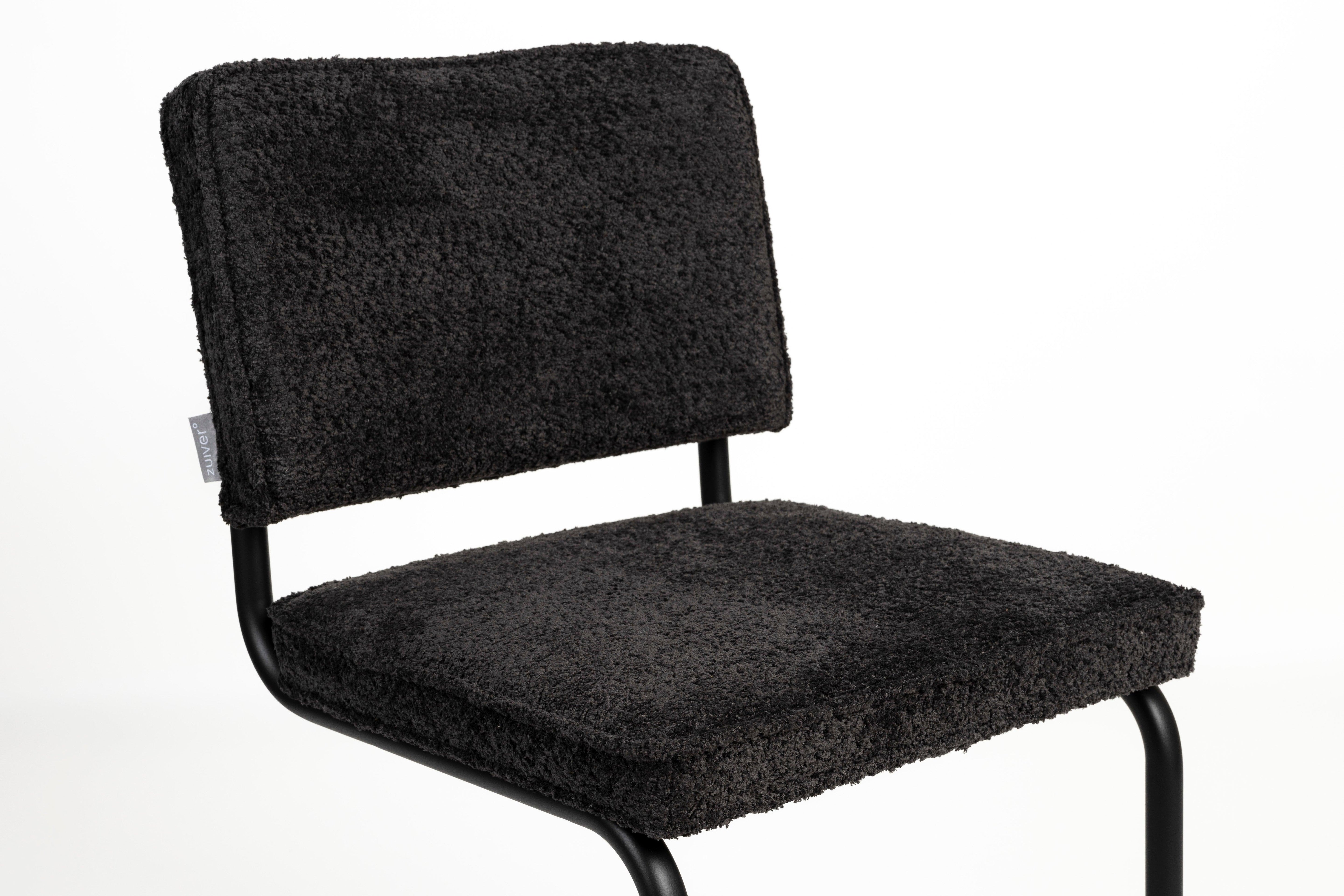 Ridge Soft Chair Black Zuiver    Eye on Design