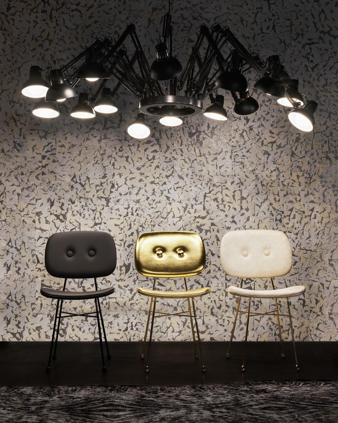 THE GOLDEN chair black base Moooi Eye on Design