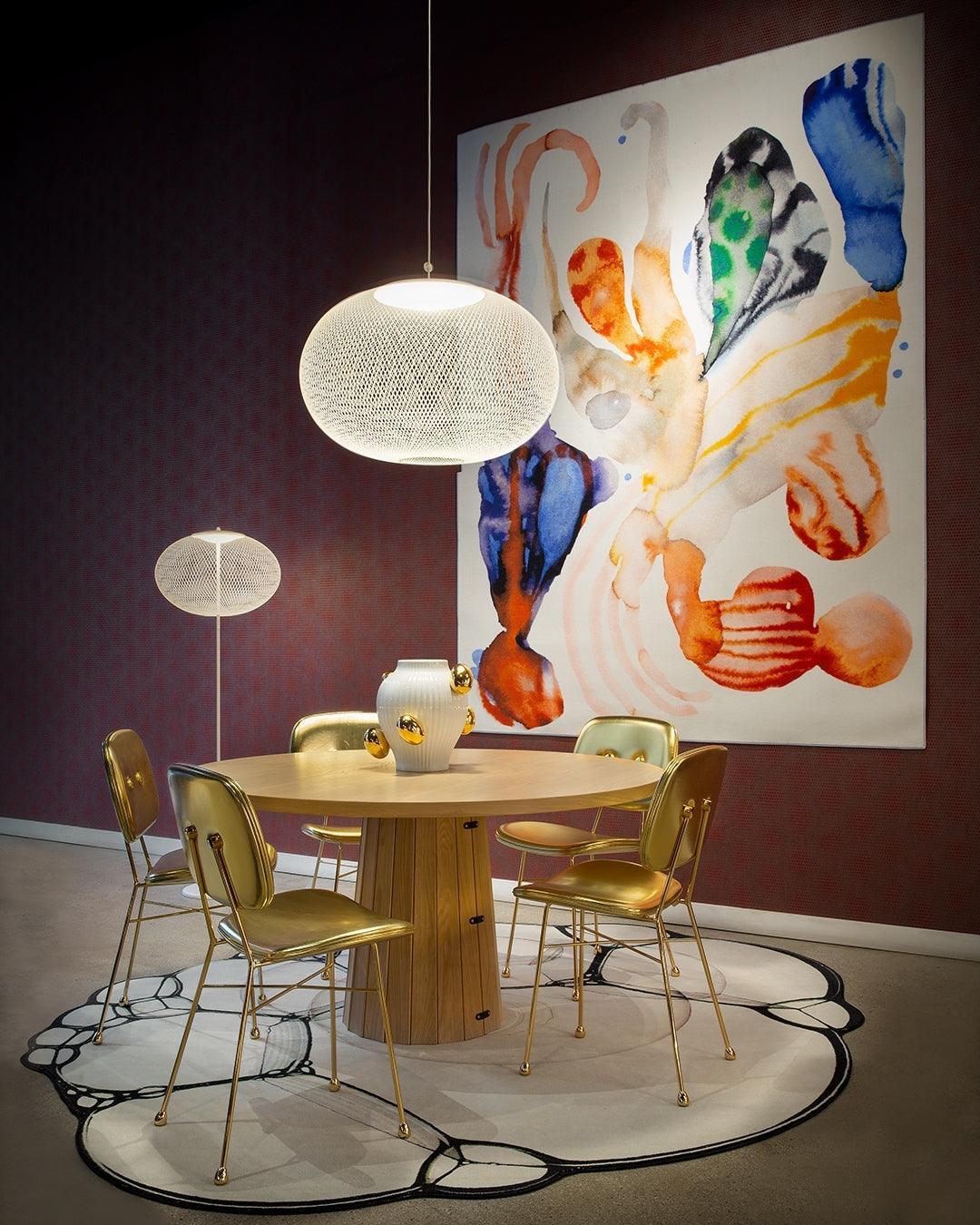 THE GOLDEN chair gold base Moooi Eye on Design