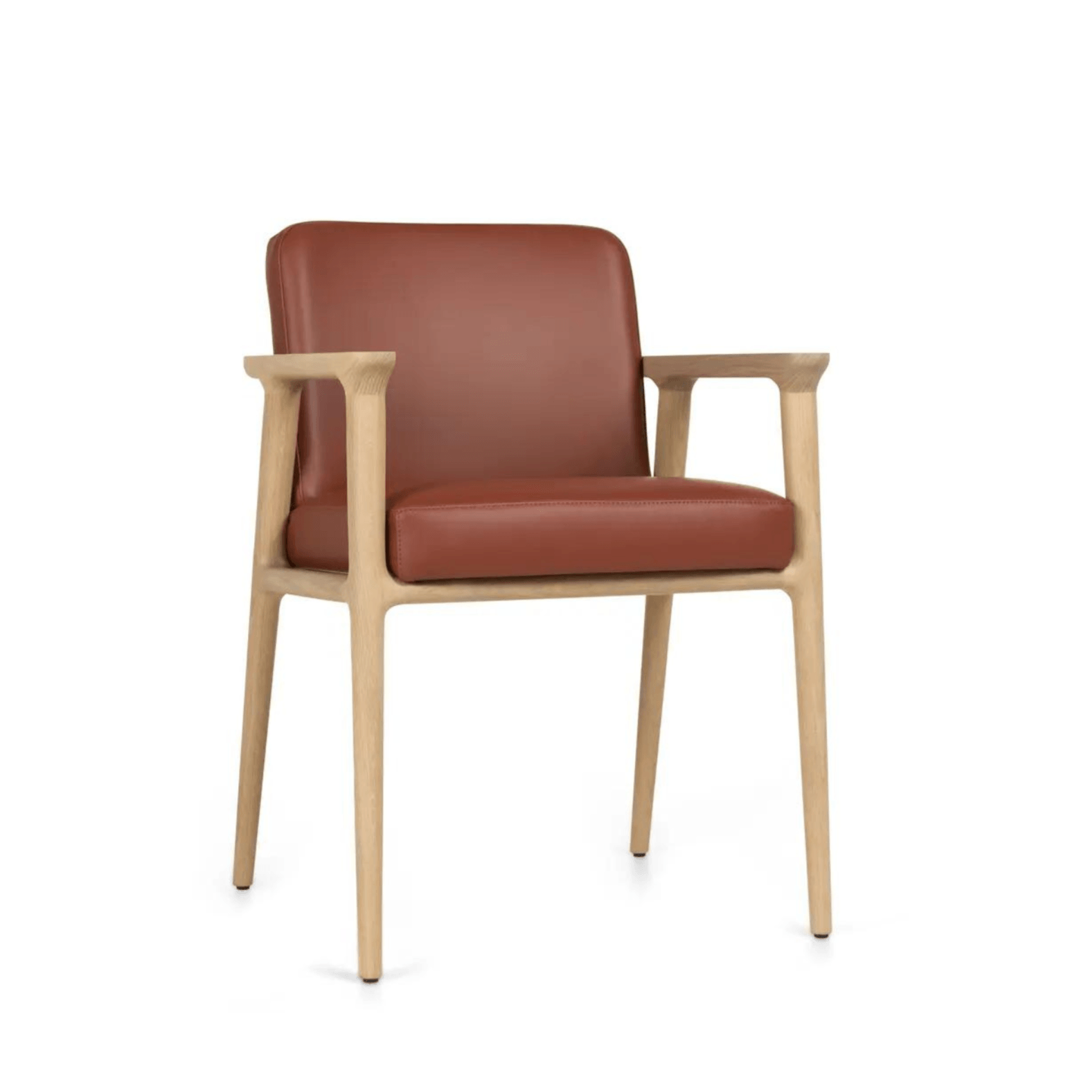 ZIO chair with armrests oak wood Moooi Eye on Design