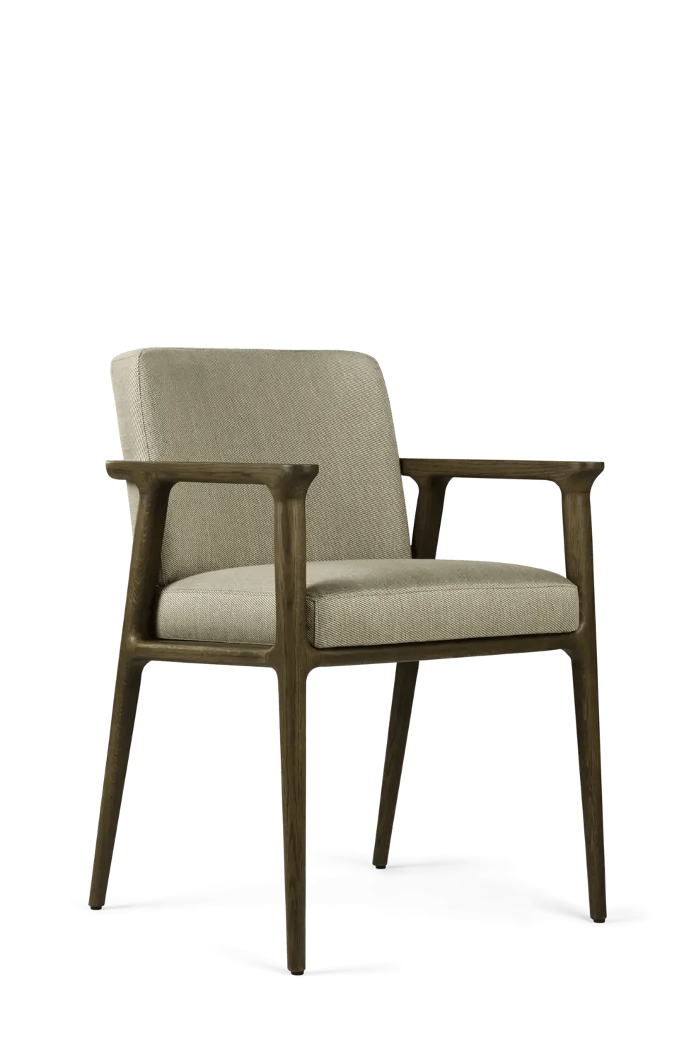 Chair with armrests ZIO oak wood Moooi Eye on Design