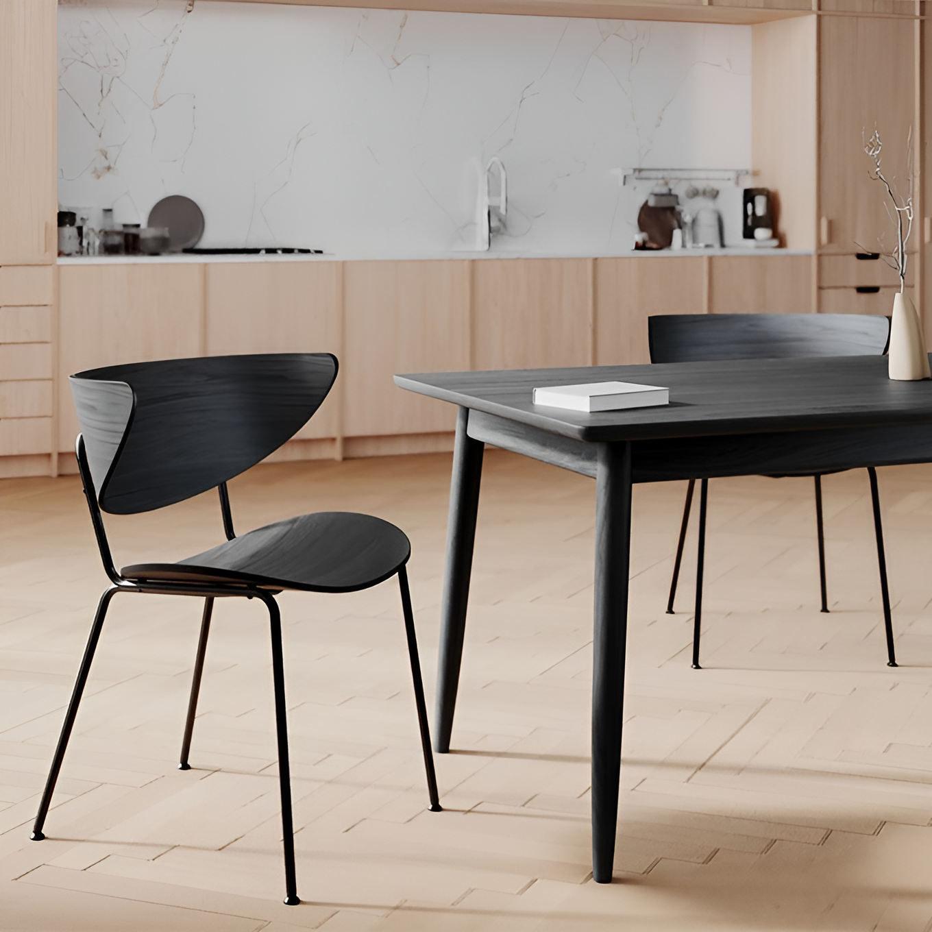 LUN AM-2501 Stuhl schwarze Basis